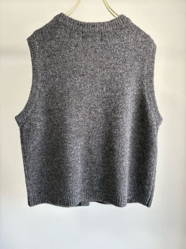【MARGAUX VINTAGE】コード刺繡ベスト/MG JK-26082-A