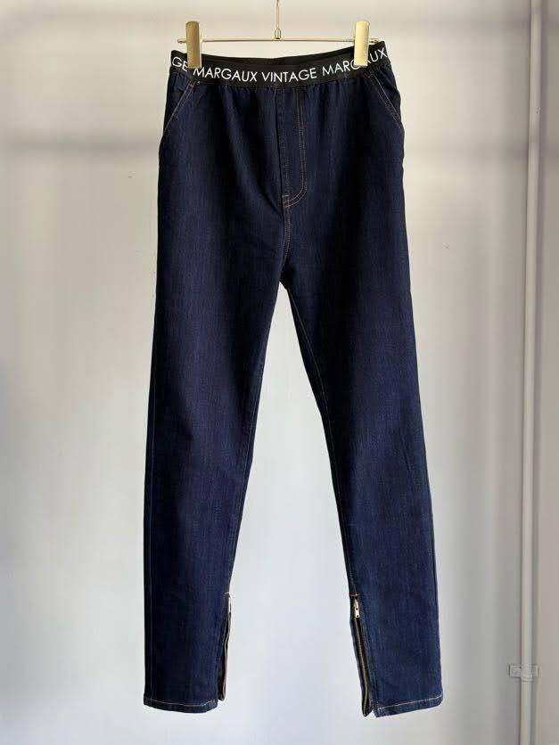 【MARGAUX VINTAGE】ワンウォッシュデニムスリムパンツ/MG PT-26083-A