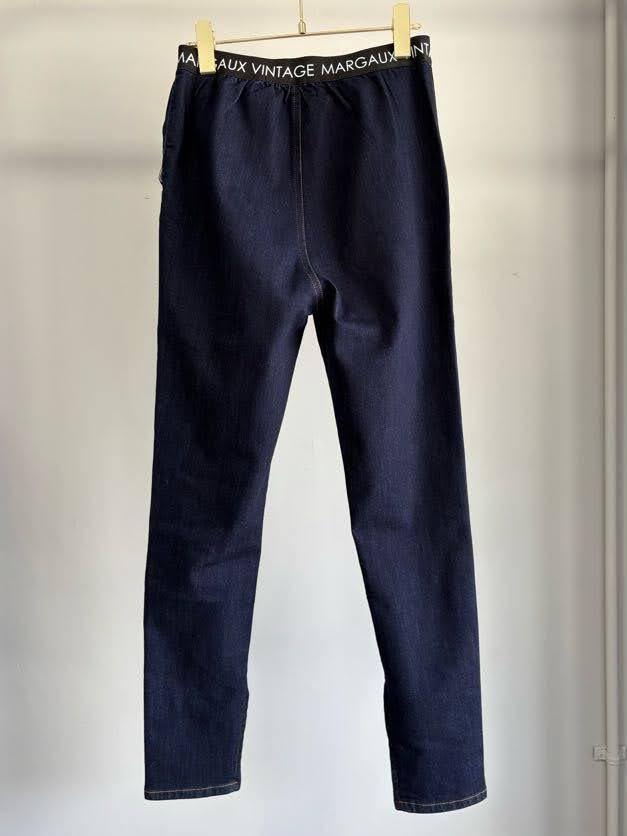 【MARGAUX VINTAGE】ワンウォッシュデニムスリムパンツ/MG PT-26083-A