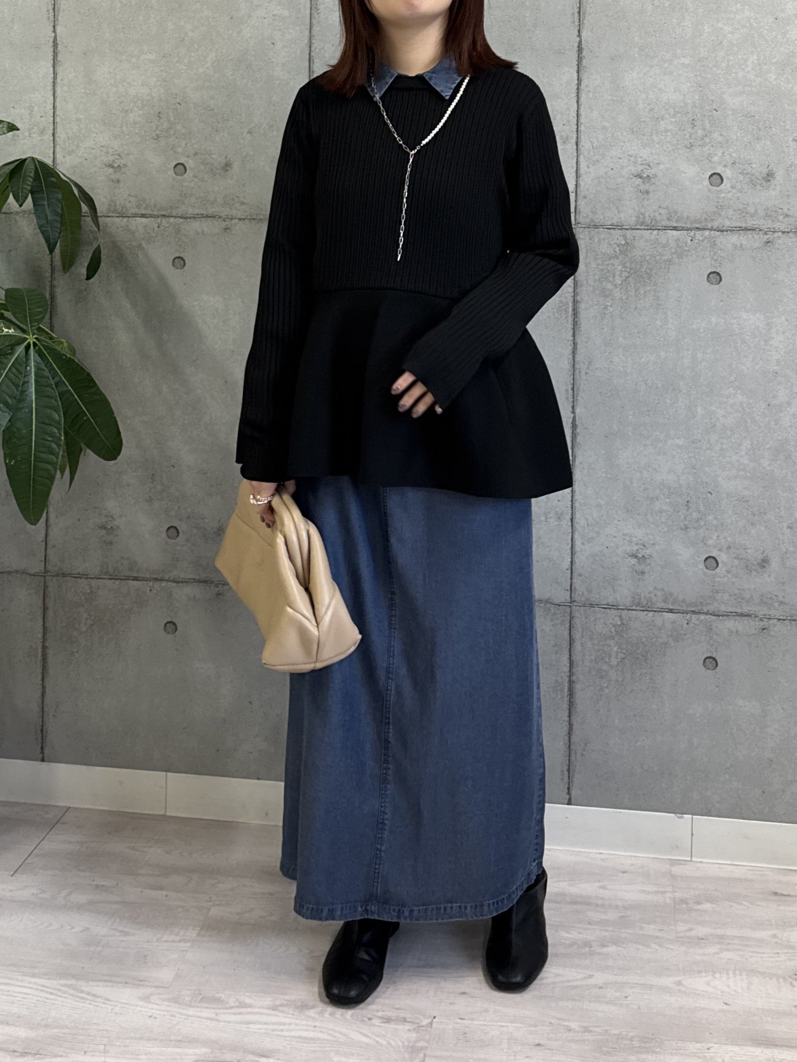 【ROSIEE】テンセルデニムワンピース/R783246