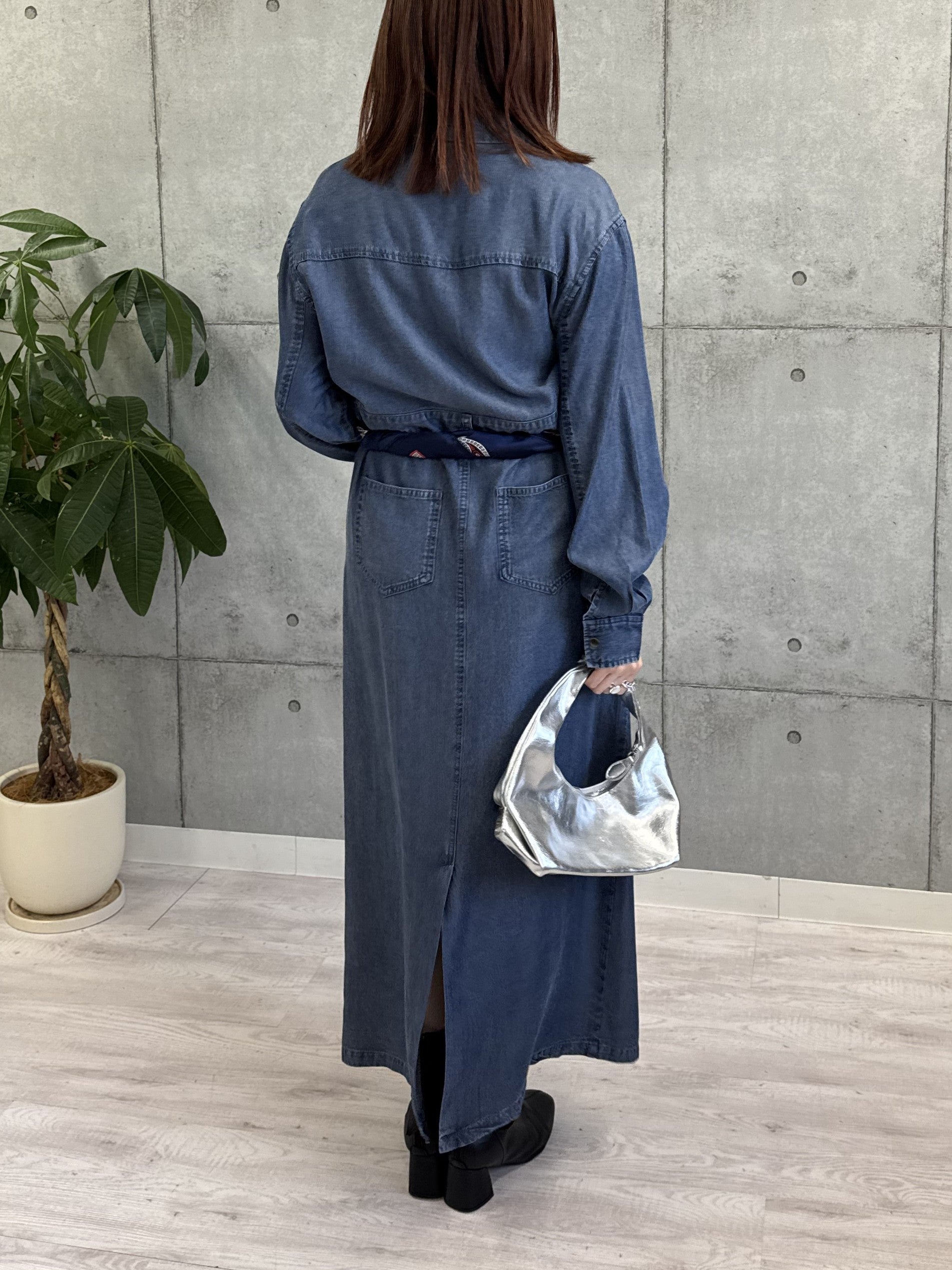 【ROSIEE】テンセルデニムワンピース/R783246