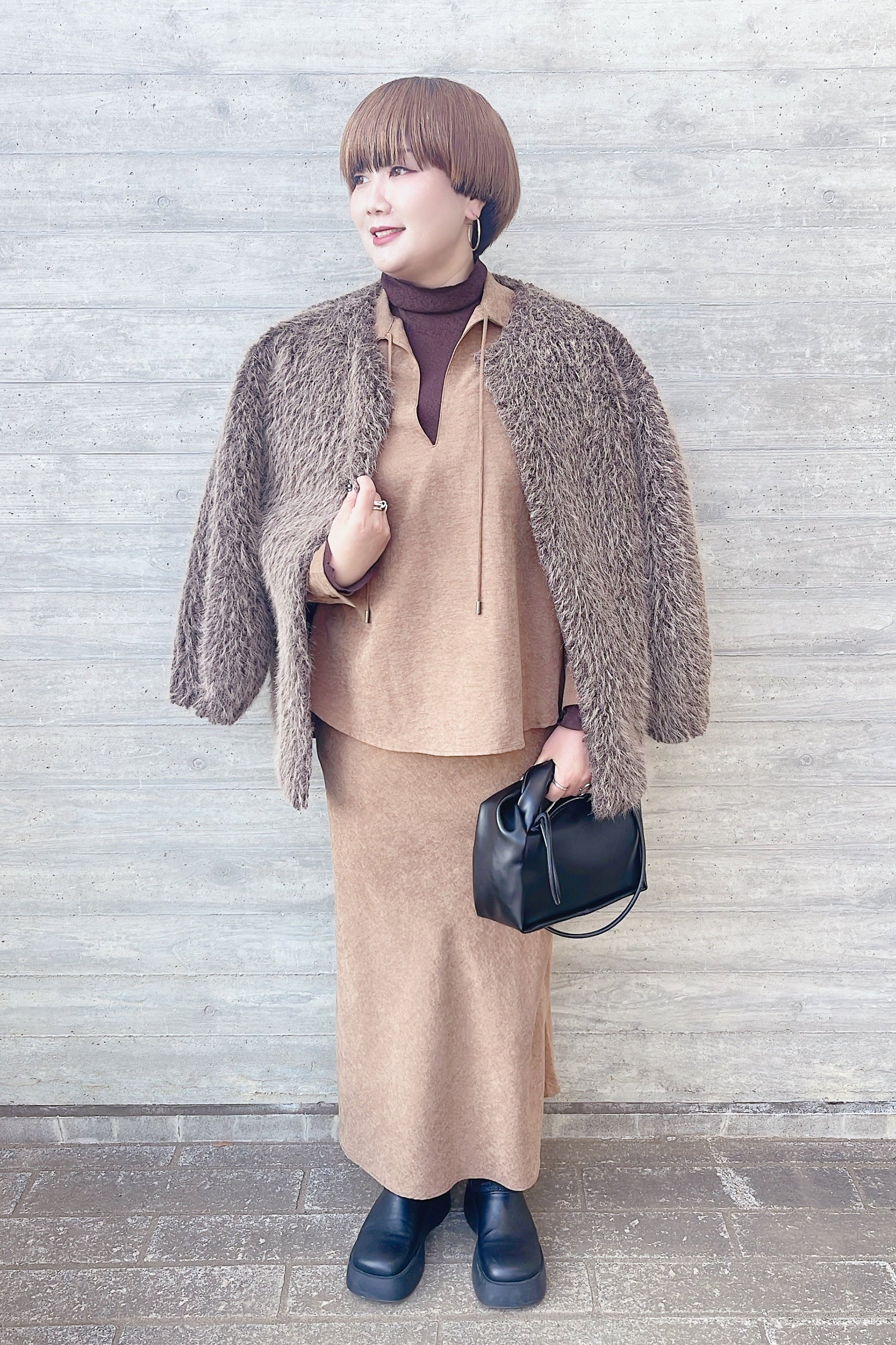 AGAWD】シャギーコート/ 2419-881514