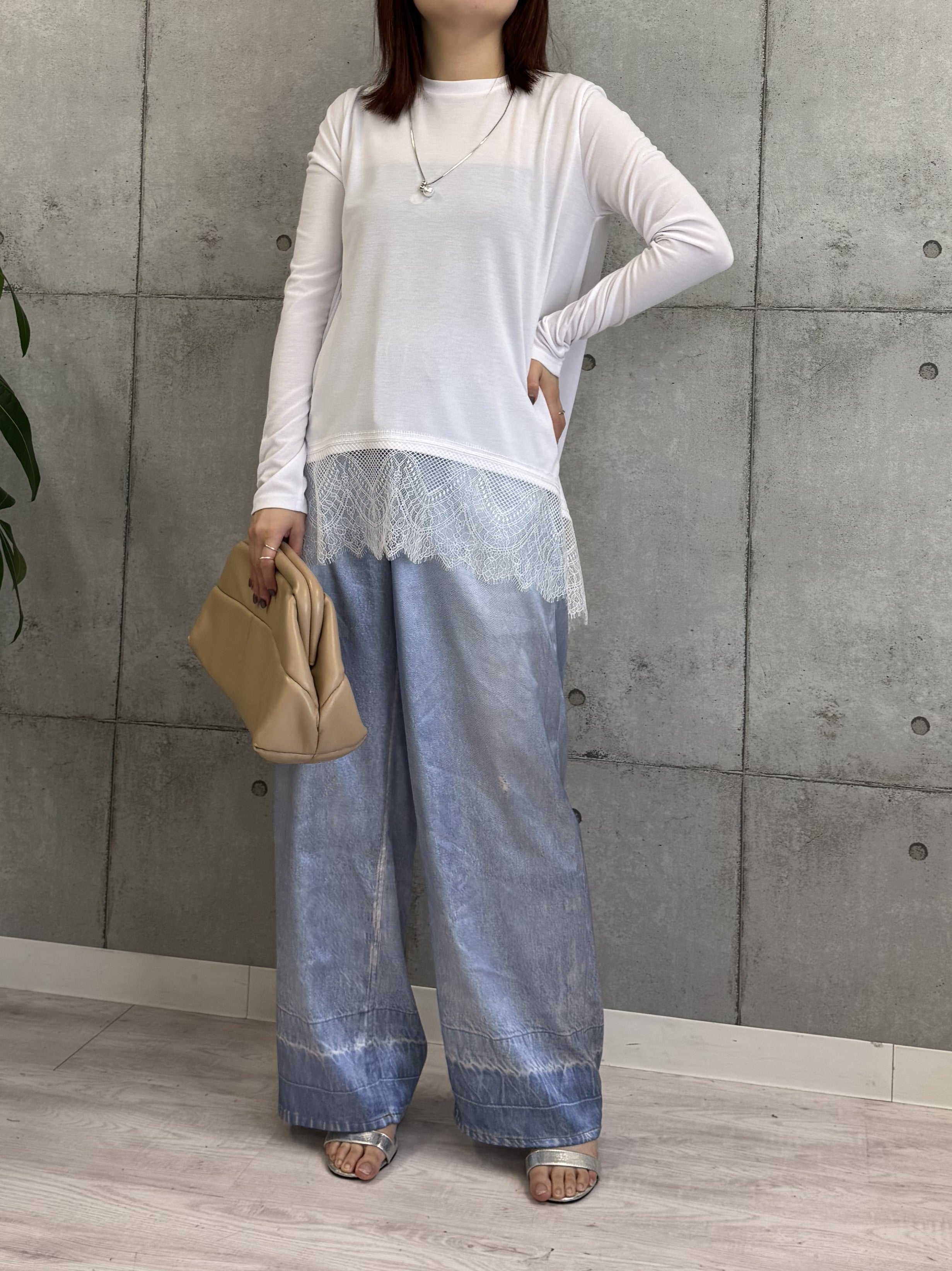 【ROSIEE】大人可愛い裾レーストップス/R780333