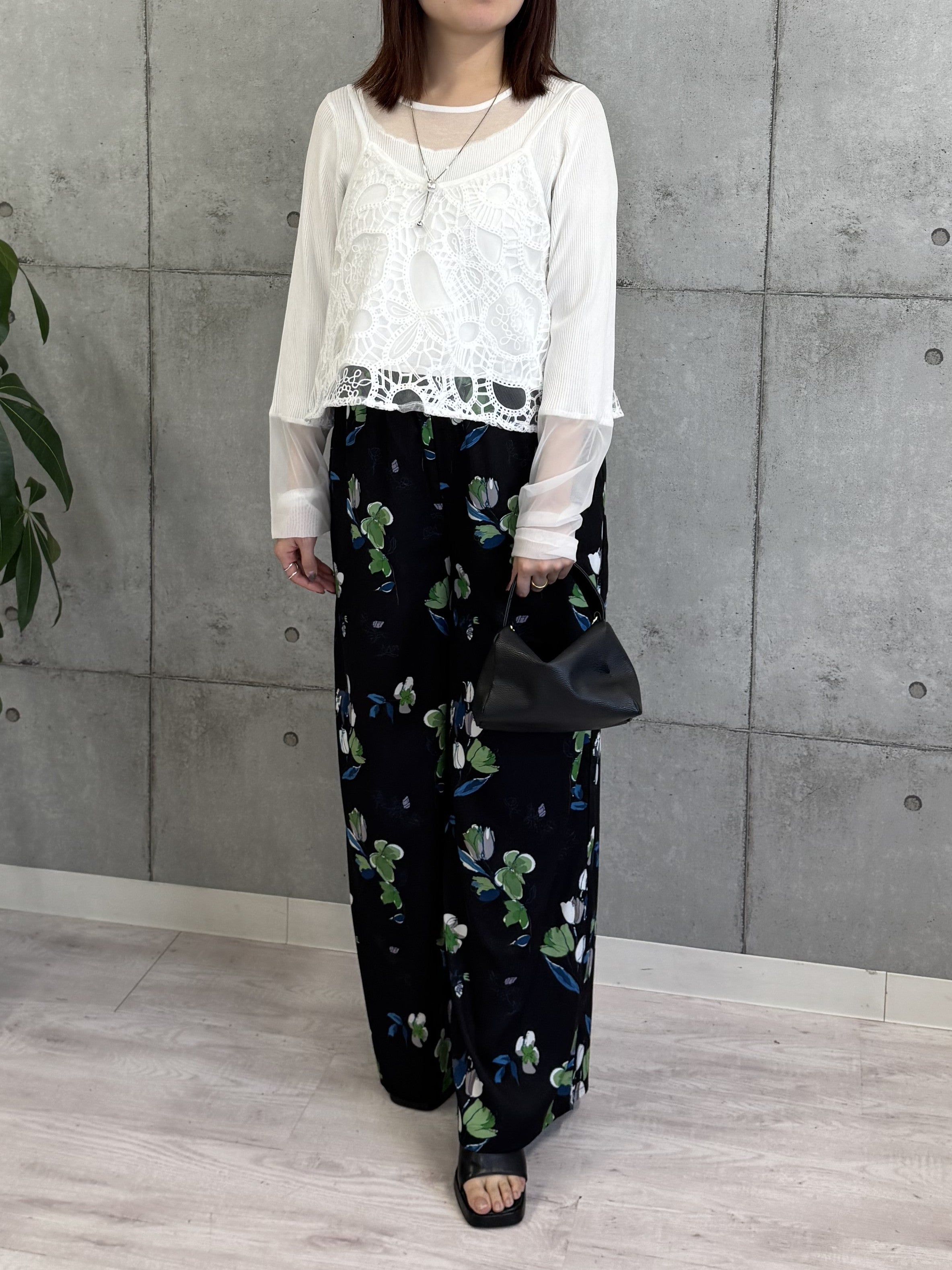 【ROSIEE】刺繡レースビスチェ/R781250