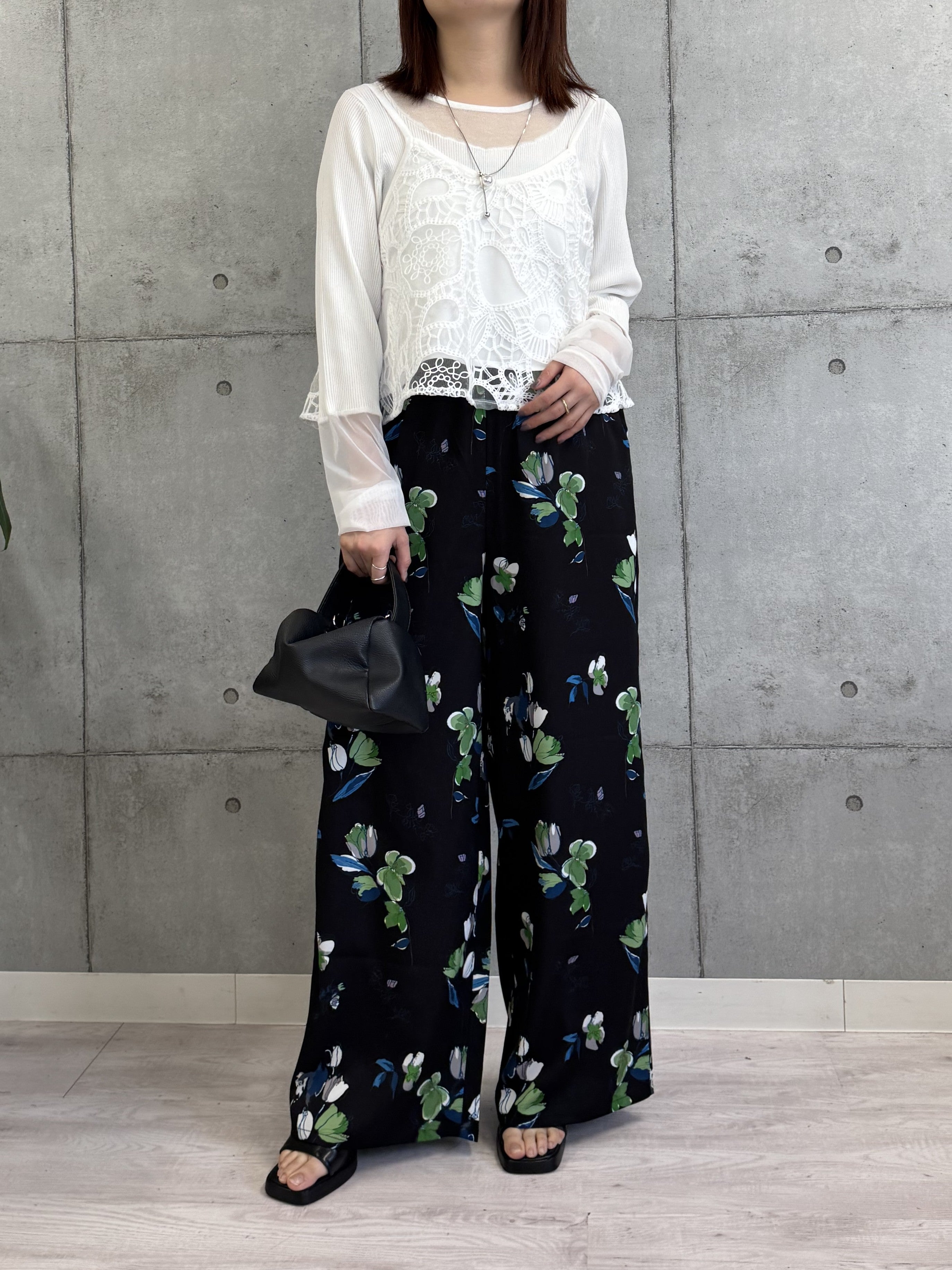 【ROSIEE】刺繡レースビスチェ/R781250