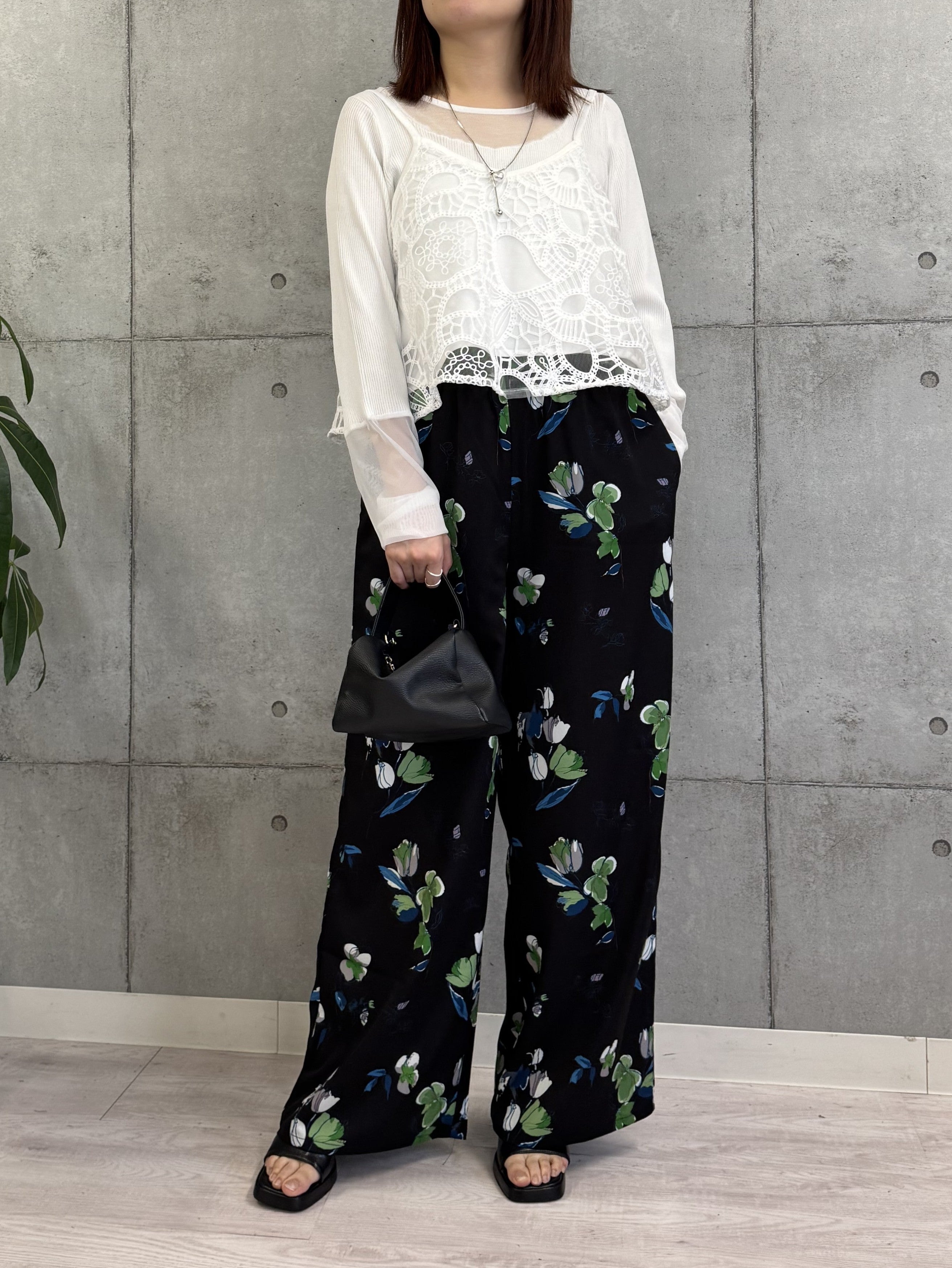 【ROSIEE】刺繡レースビスチェ/R781250