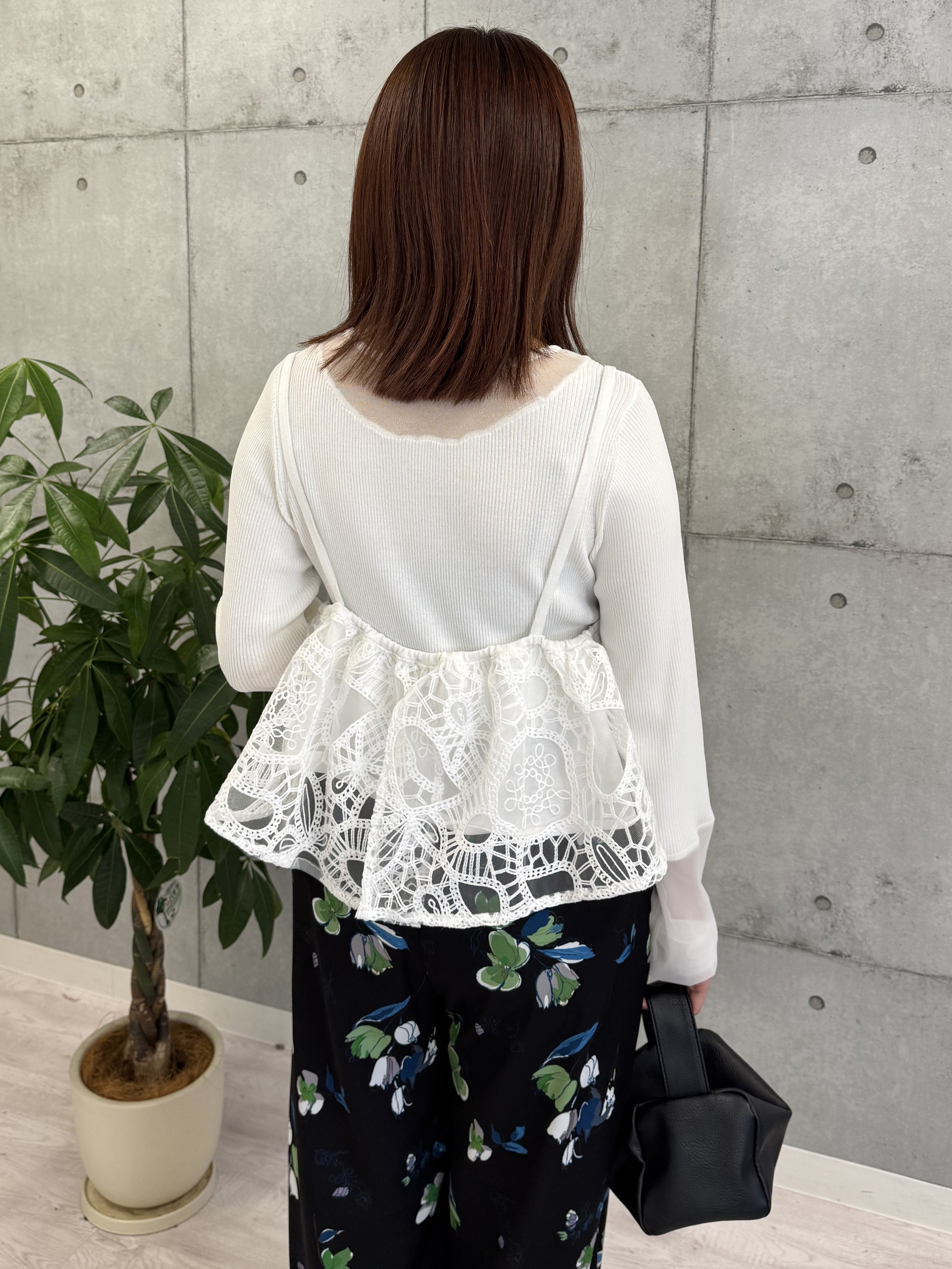 【ROSIEE】刺繡レースビスチェ/R781250