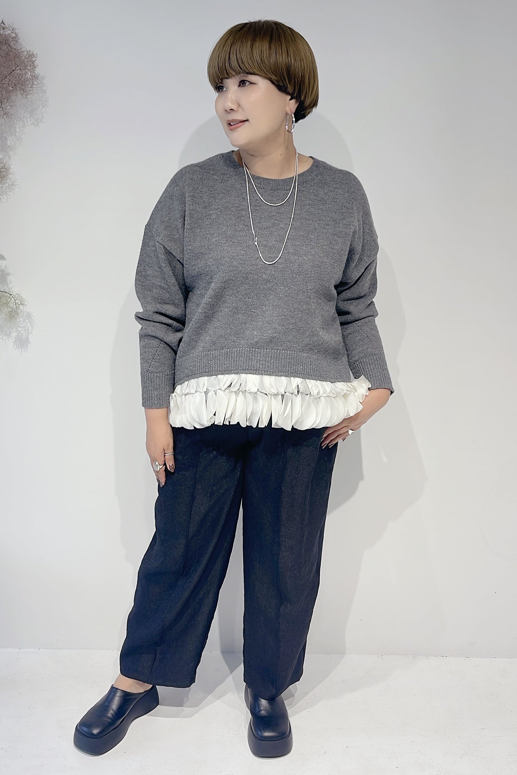 【CHIGNON】スネークチェーンラップネックレス/0065-457SH