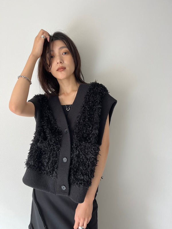 【AGAWD】テープヤーンベスト/2225-6696