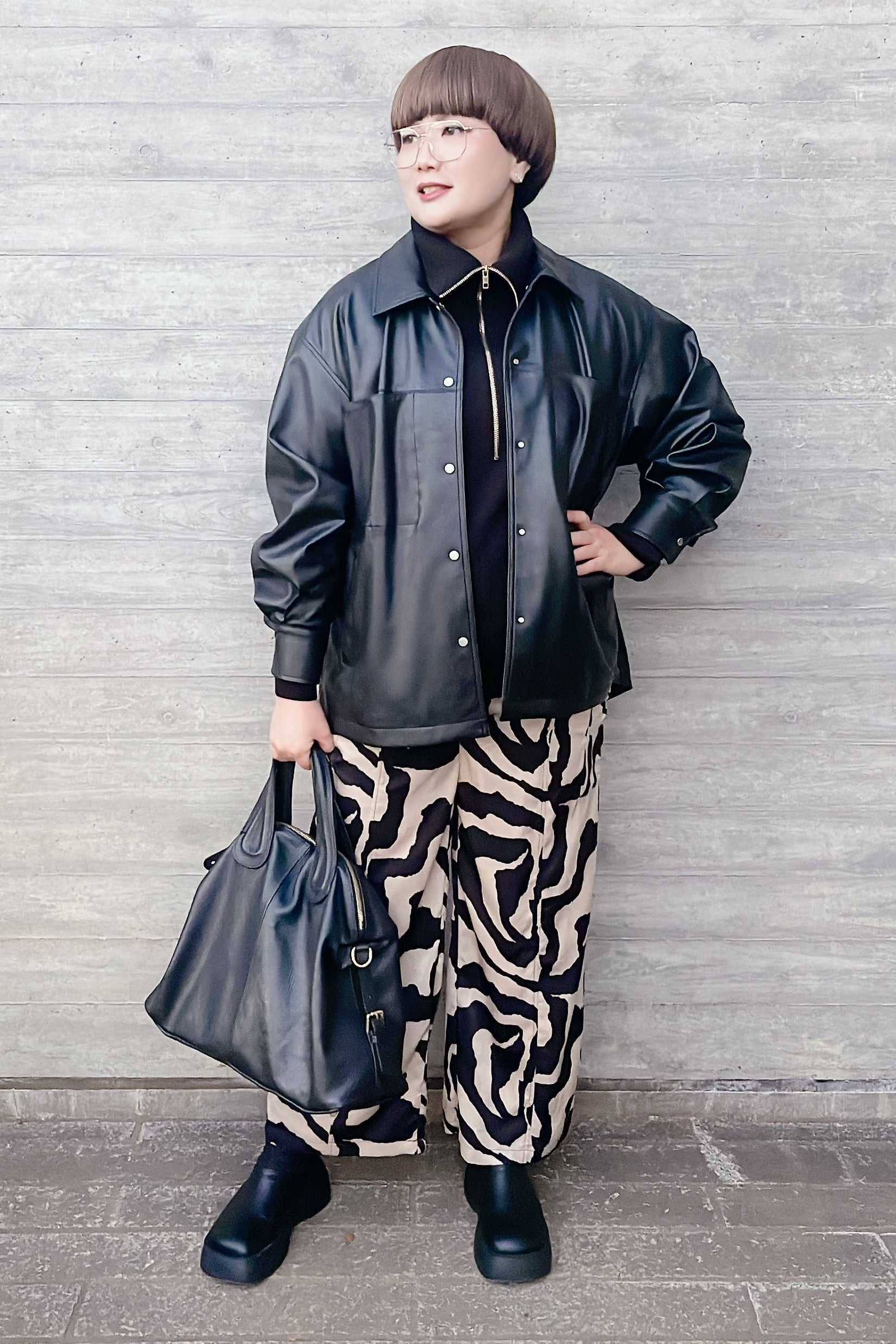 【SUGAR ROSE】アニマル柄カーゴパンツ/259703