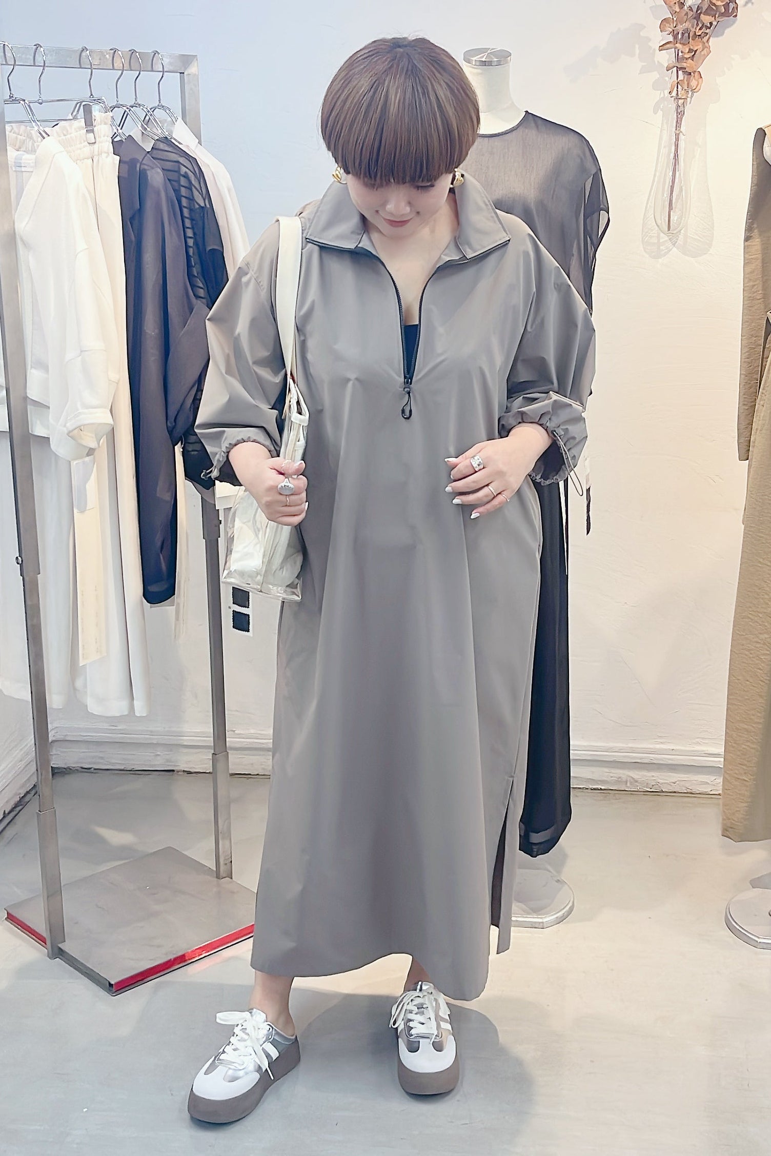 【PASSIONE】厚底ミュールスニーカー/26983