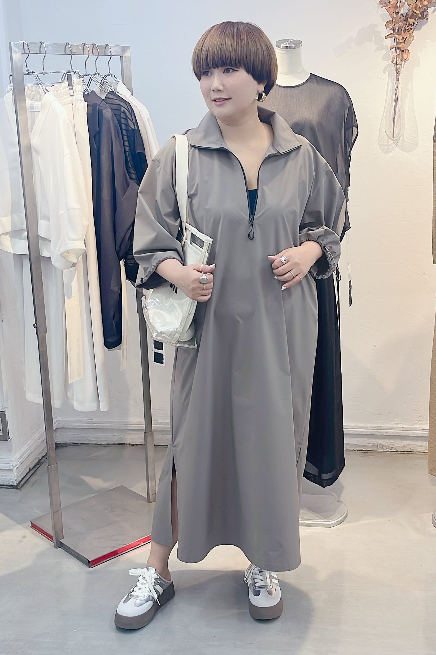 【PASSIONE】厚底ミュールスニーカー/26983