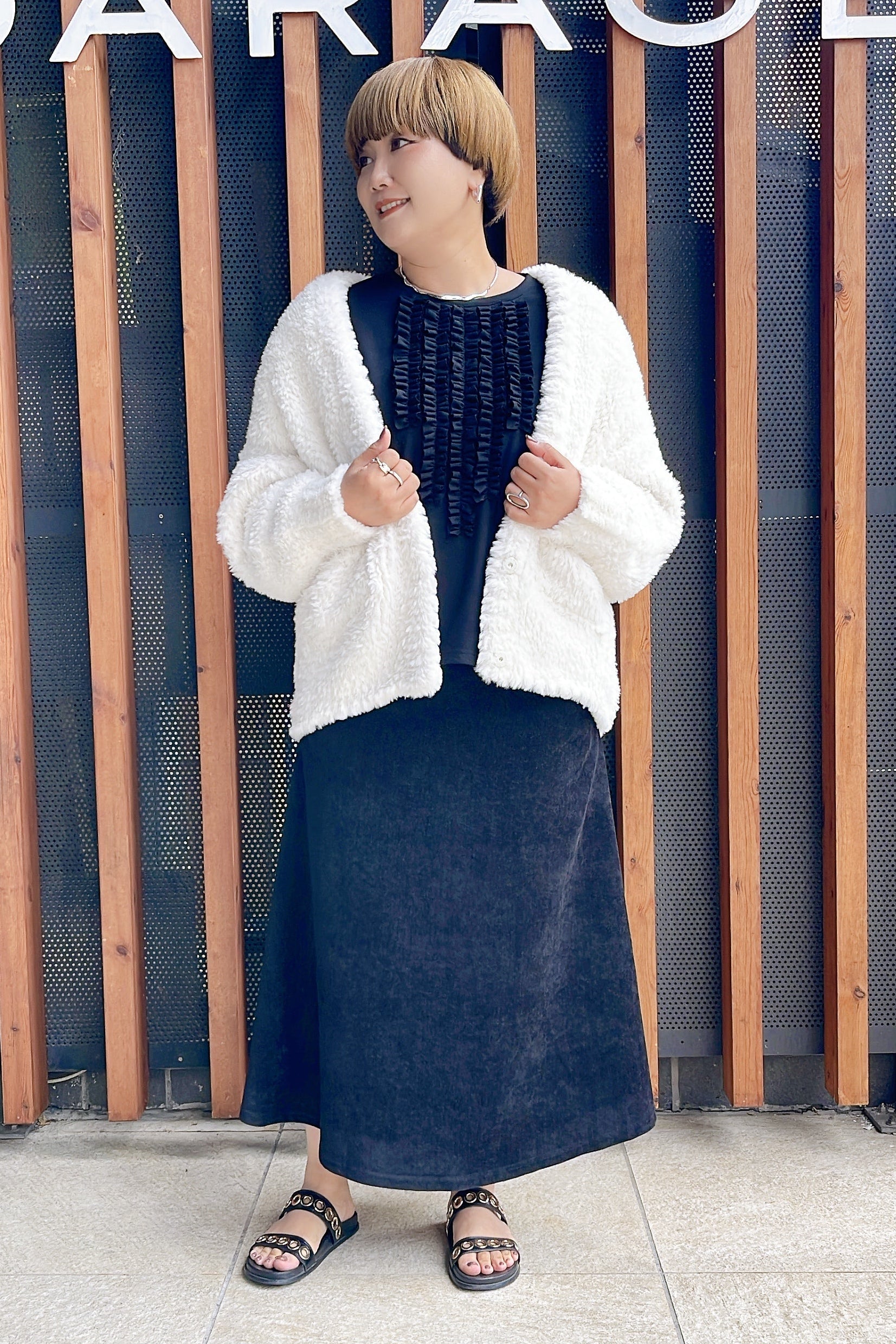 【MARGAUX VINTAGE】フレアスカート/MG SK-26143-A