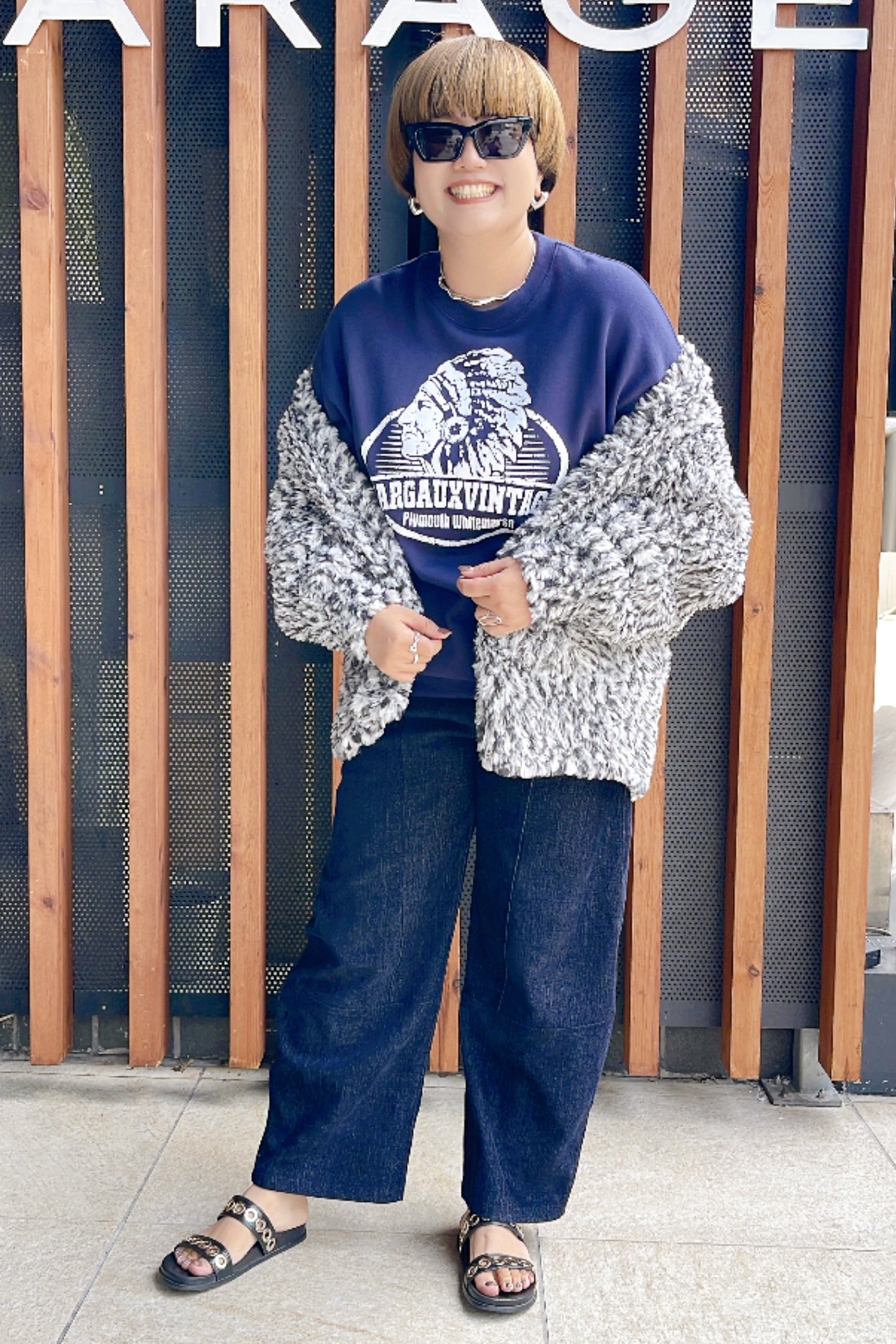 【MARGAUX VINTAGE】ロゴスウェット/MG CT-26123-A