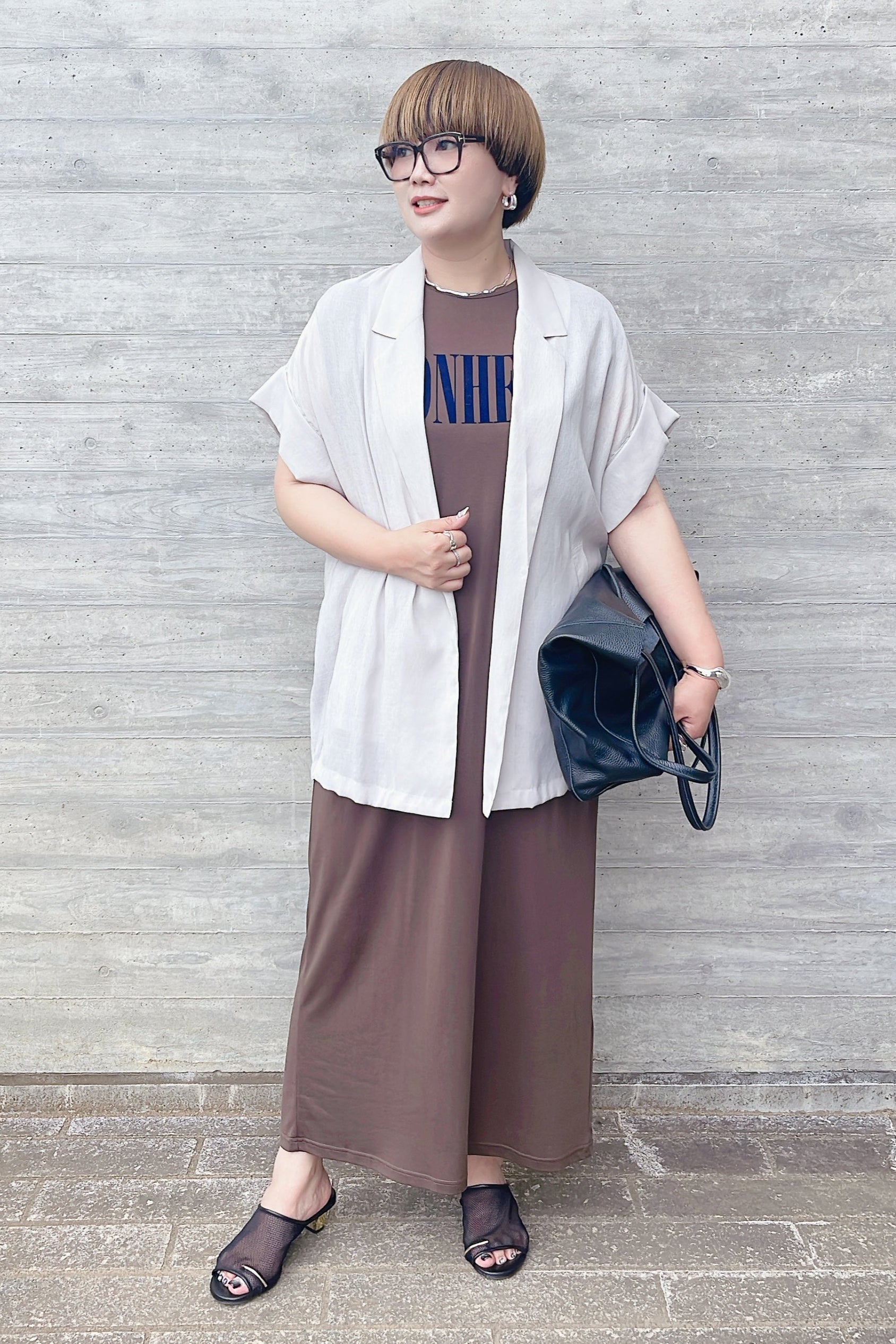 【限定】【Dignite Collier】シアージャケット半袖