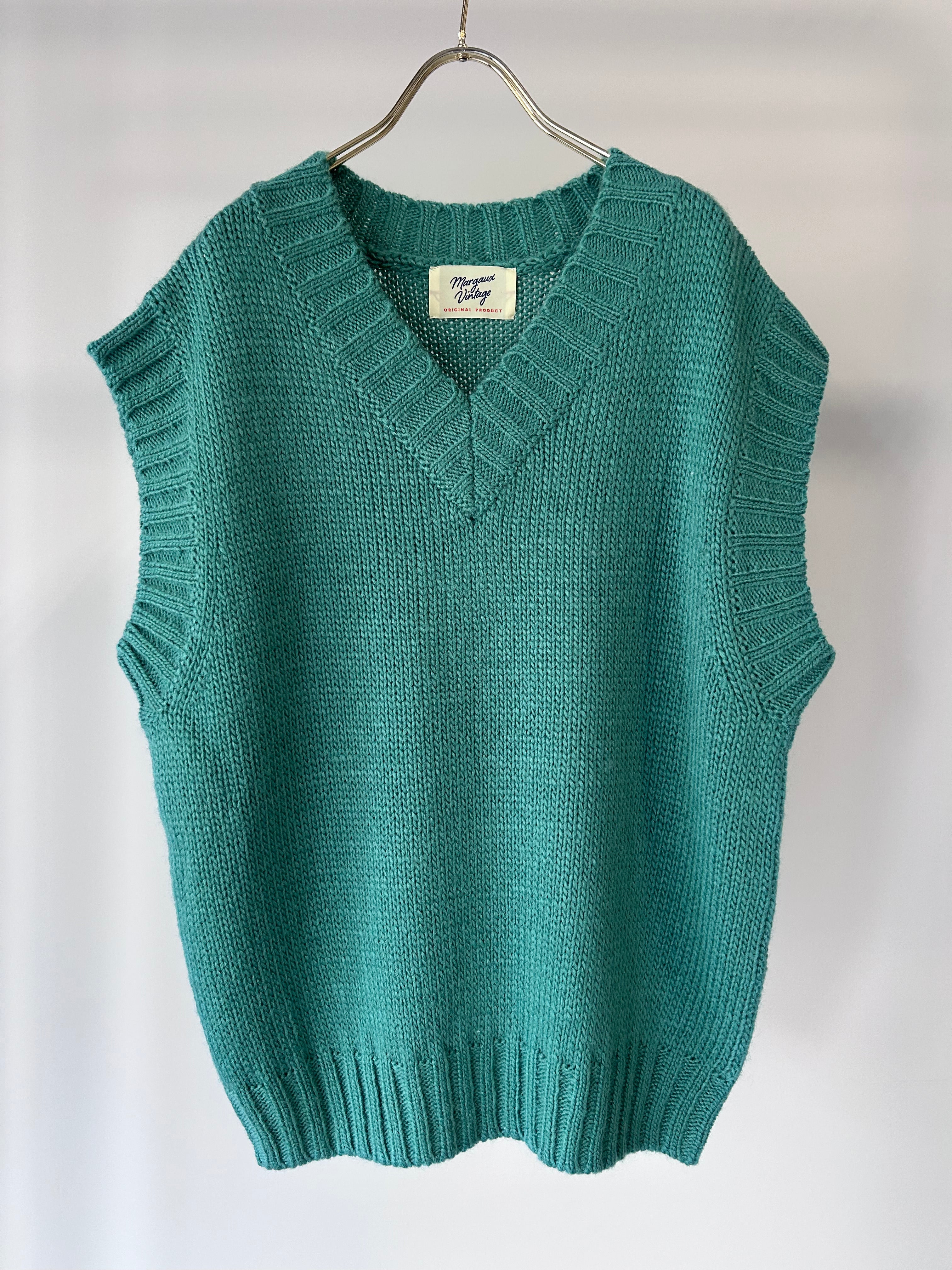 【MARGAUX VINTAGE】ニットベスト/MG KN-25135-A