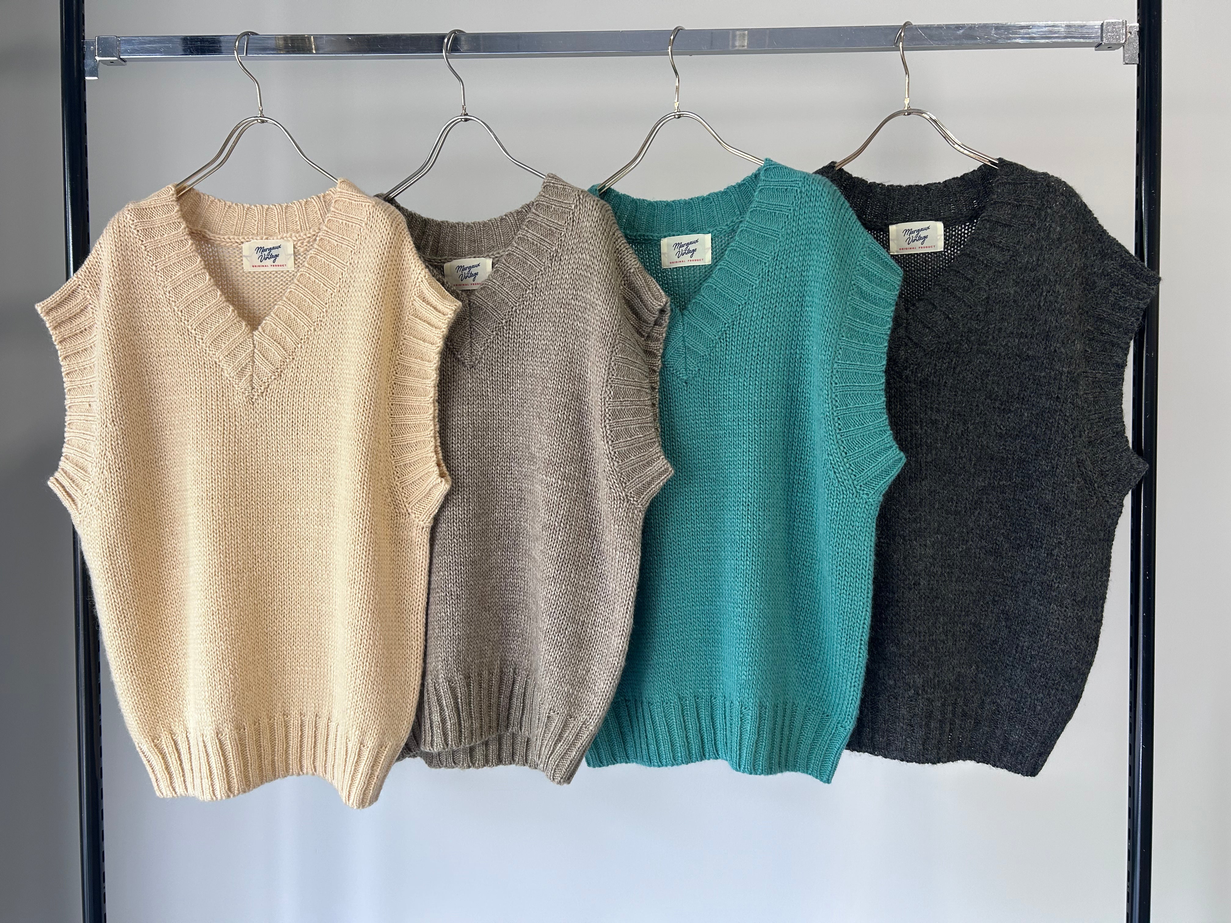 【MARGAUX VINTAGE】ニットベスト/MG KN-25135-A
