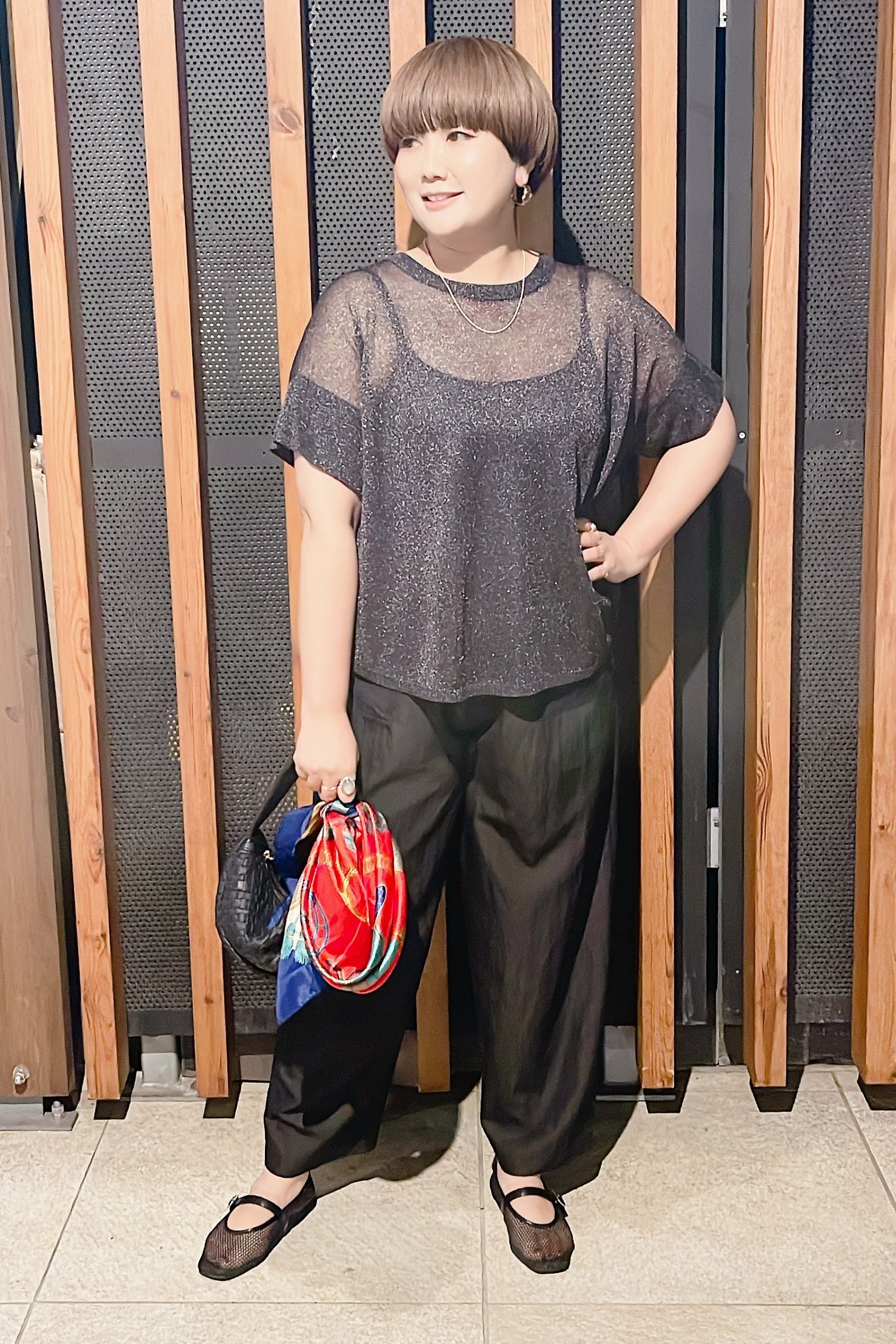 【MARGAUX VINTAGE】ビッグシルエットニット/MG KN-26050-S