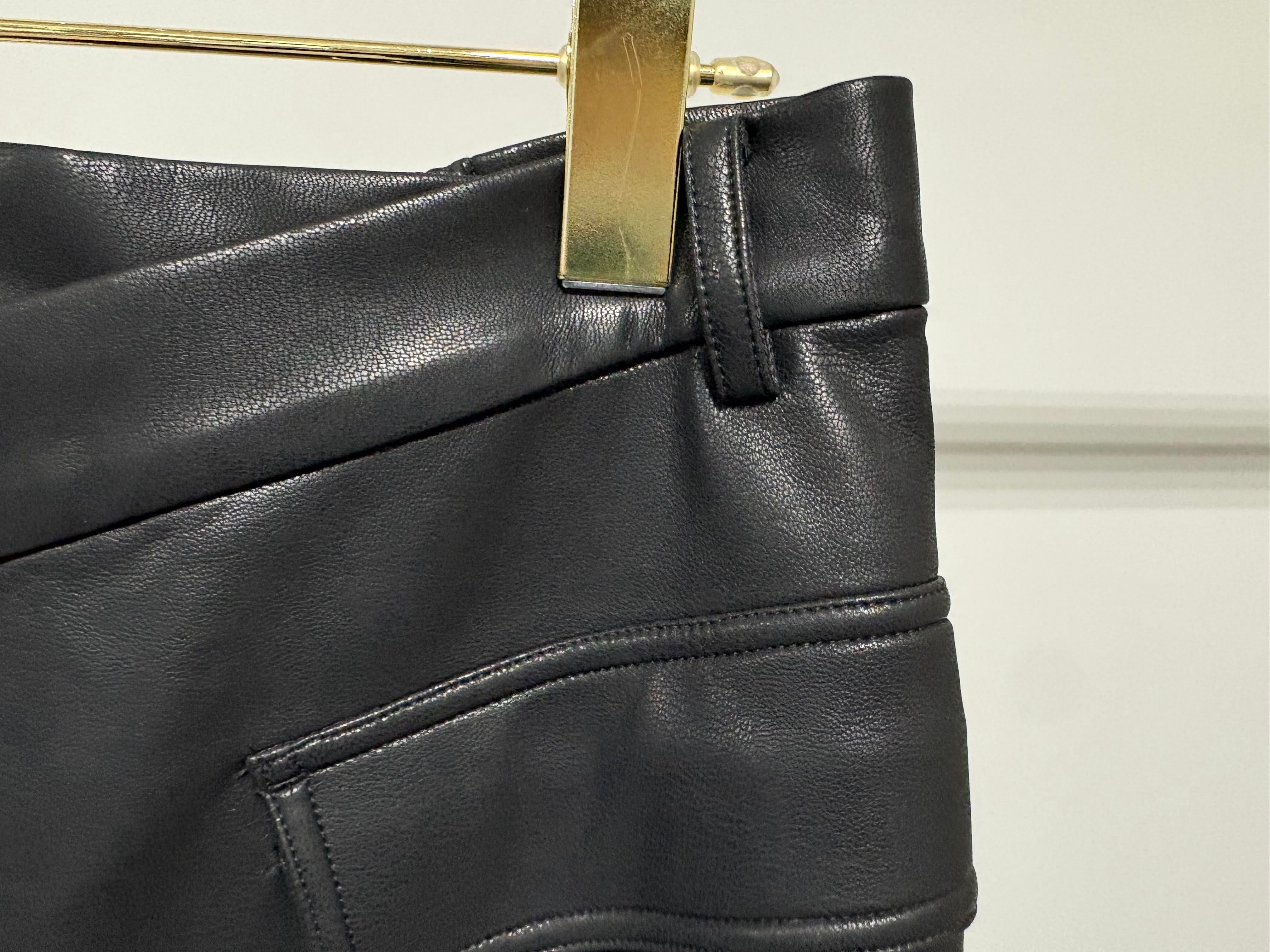 【MARGAUX VINTAGE】レザーラップスカート/MG SK-26135-A