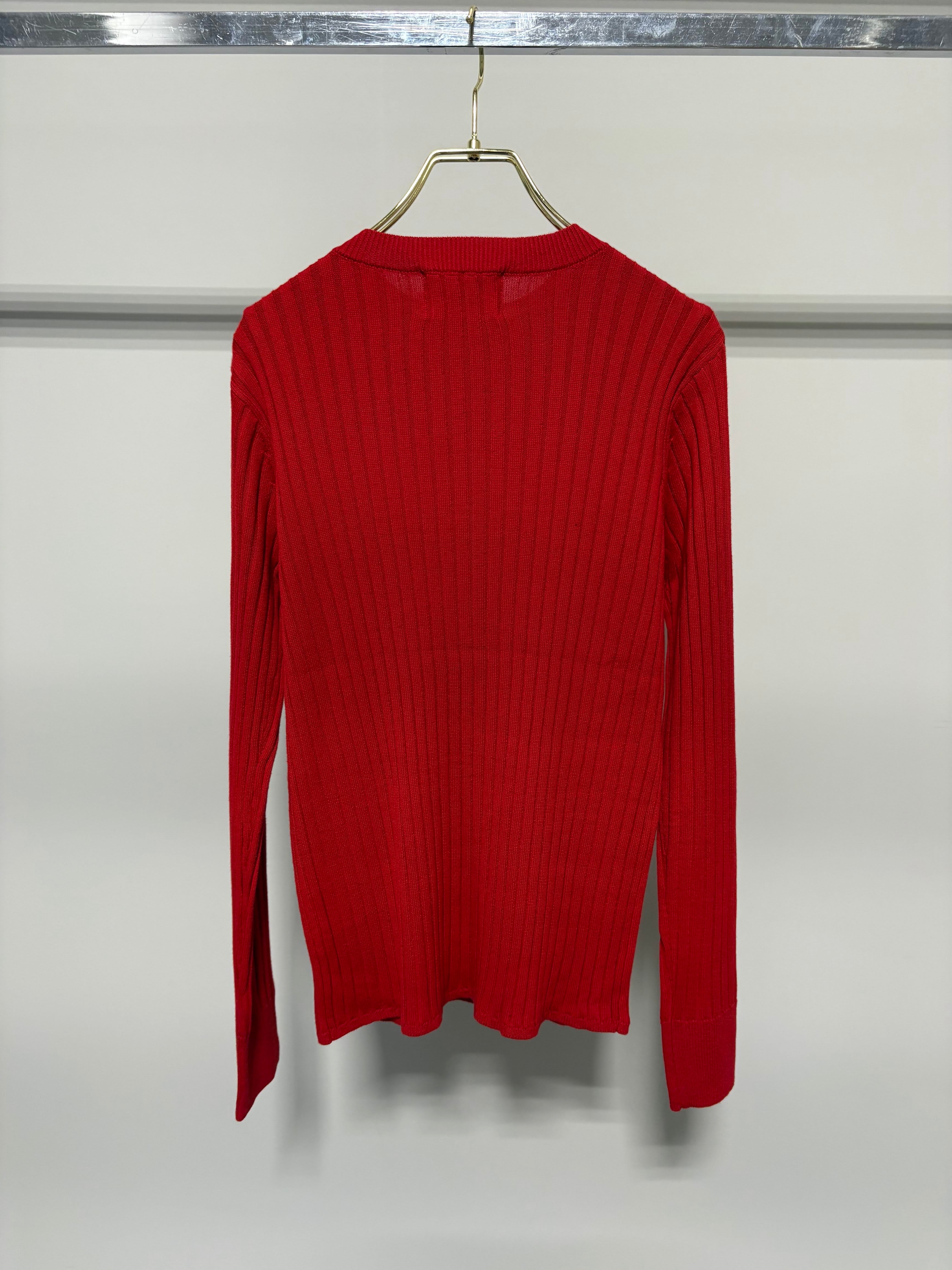 【MARGAUX VINTAGE】リブニットプルオーバー/MG KN-26148-A