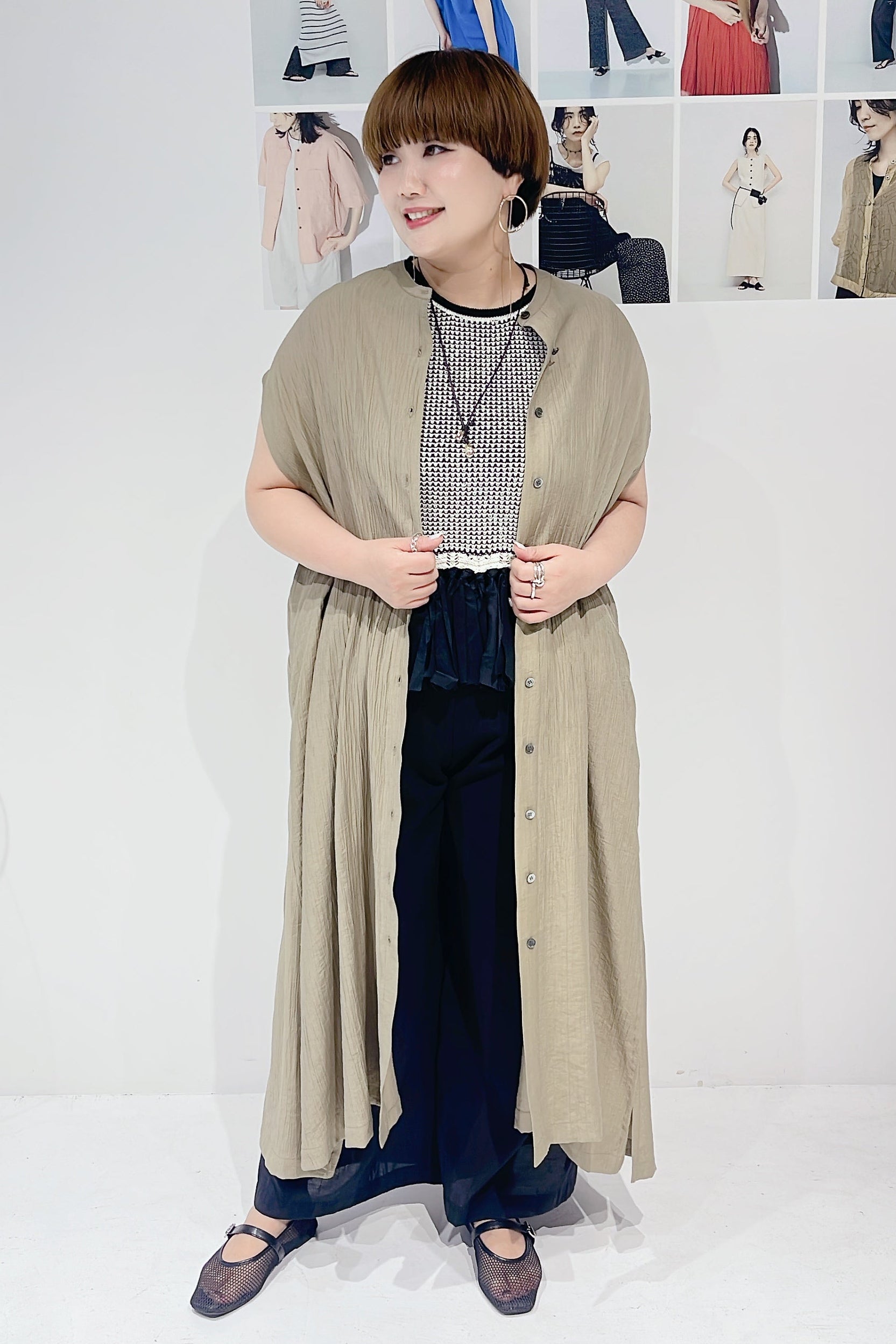 【CHIGNON】クールカットソーワイドパンツ/3862-382GL