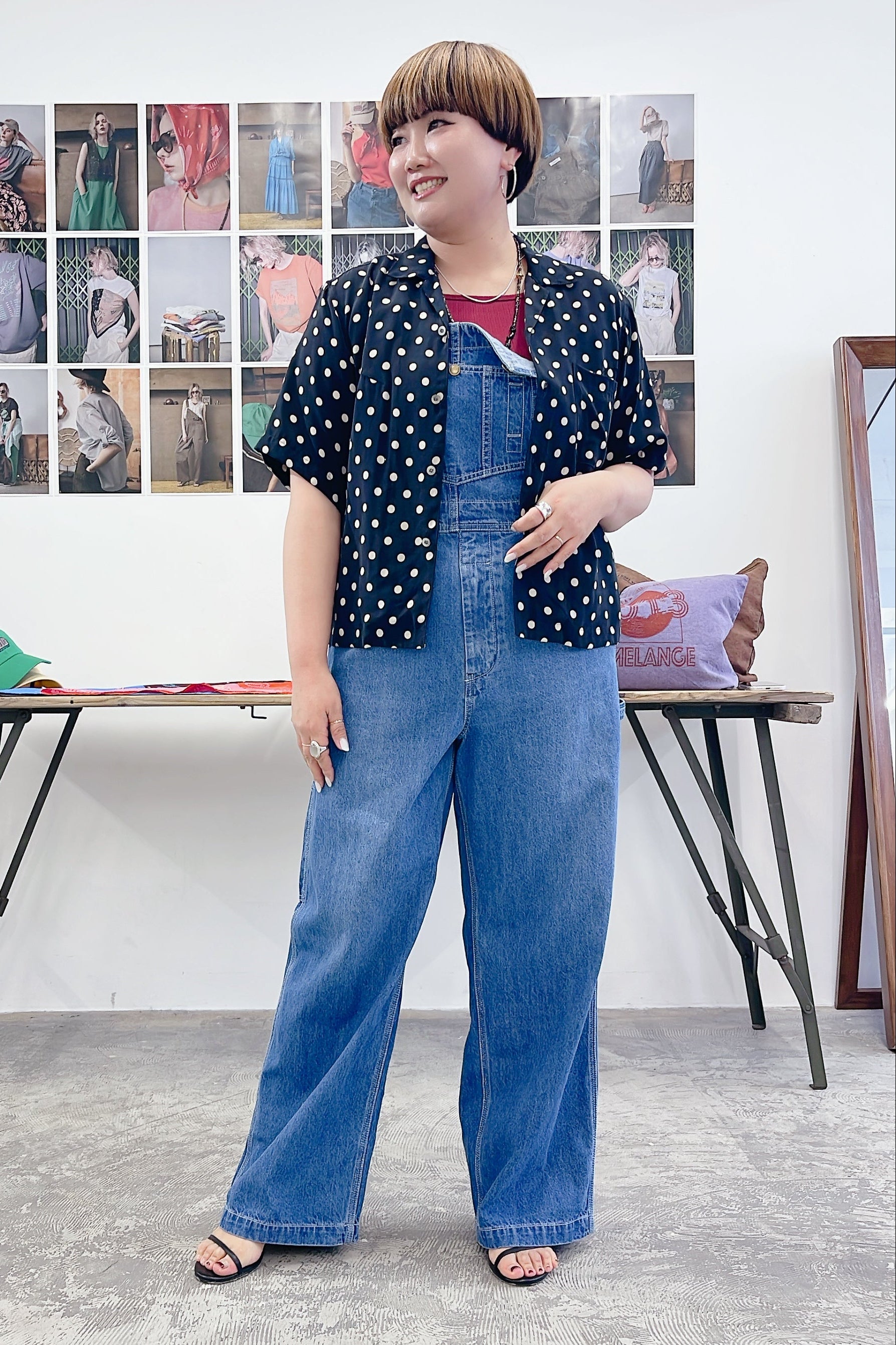 【LE MÉLANGE】オーバーオール/8623502