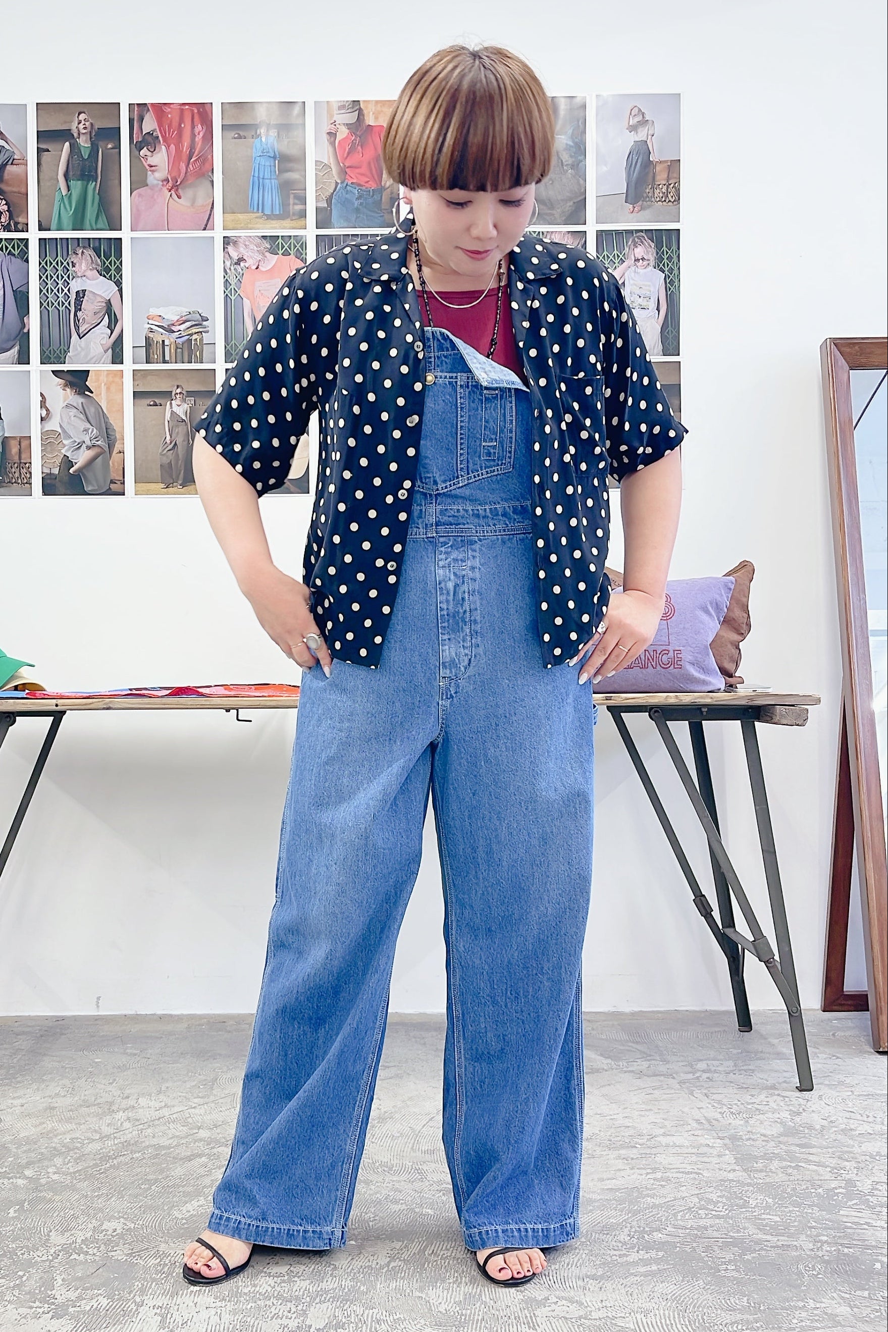 【LE MÉLANGE】オーバーオール/8623502