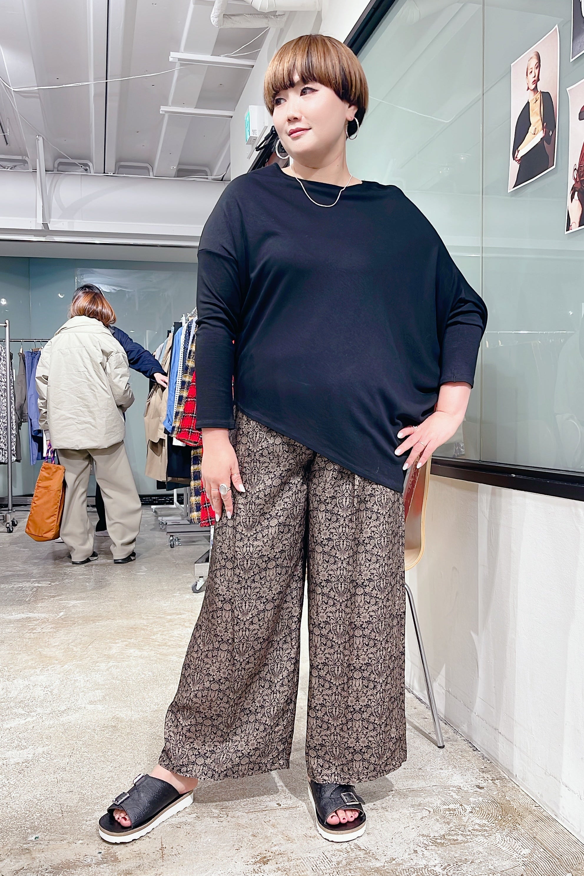 【WYTE】コンフォーダブルライドバックプルオーバー/11-40610