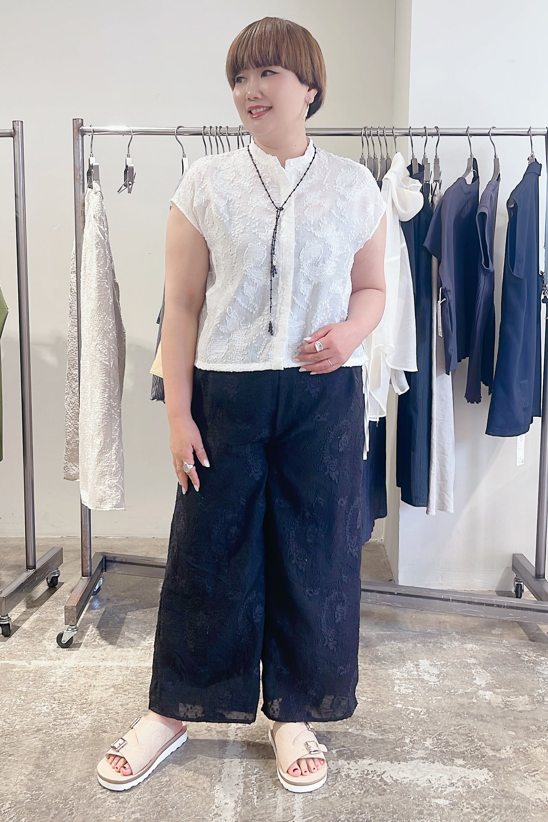 【STELLA CIFFON】シードビーズ×チェーンピアス・イヤリング/AST3-26P04/AST3-26E04