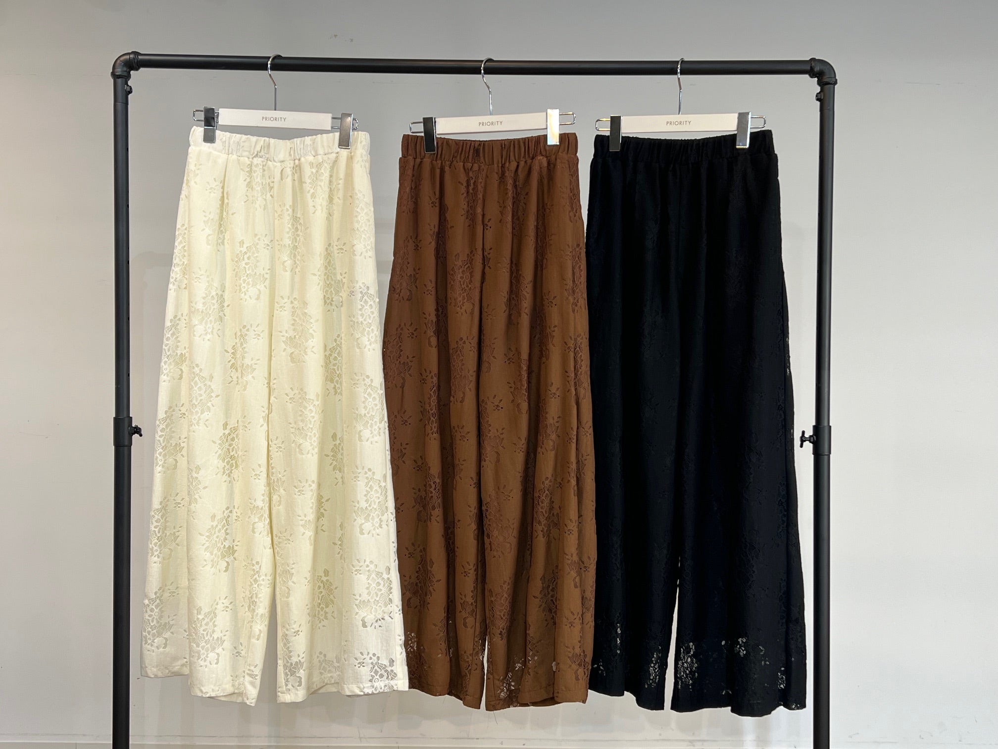 【PRIORITY】レースパンツ/P61024JT