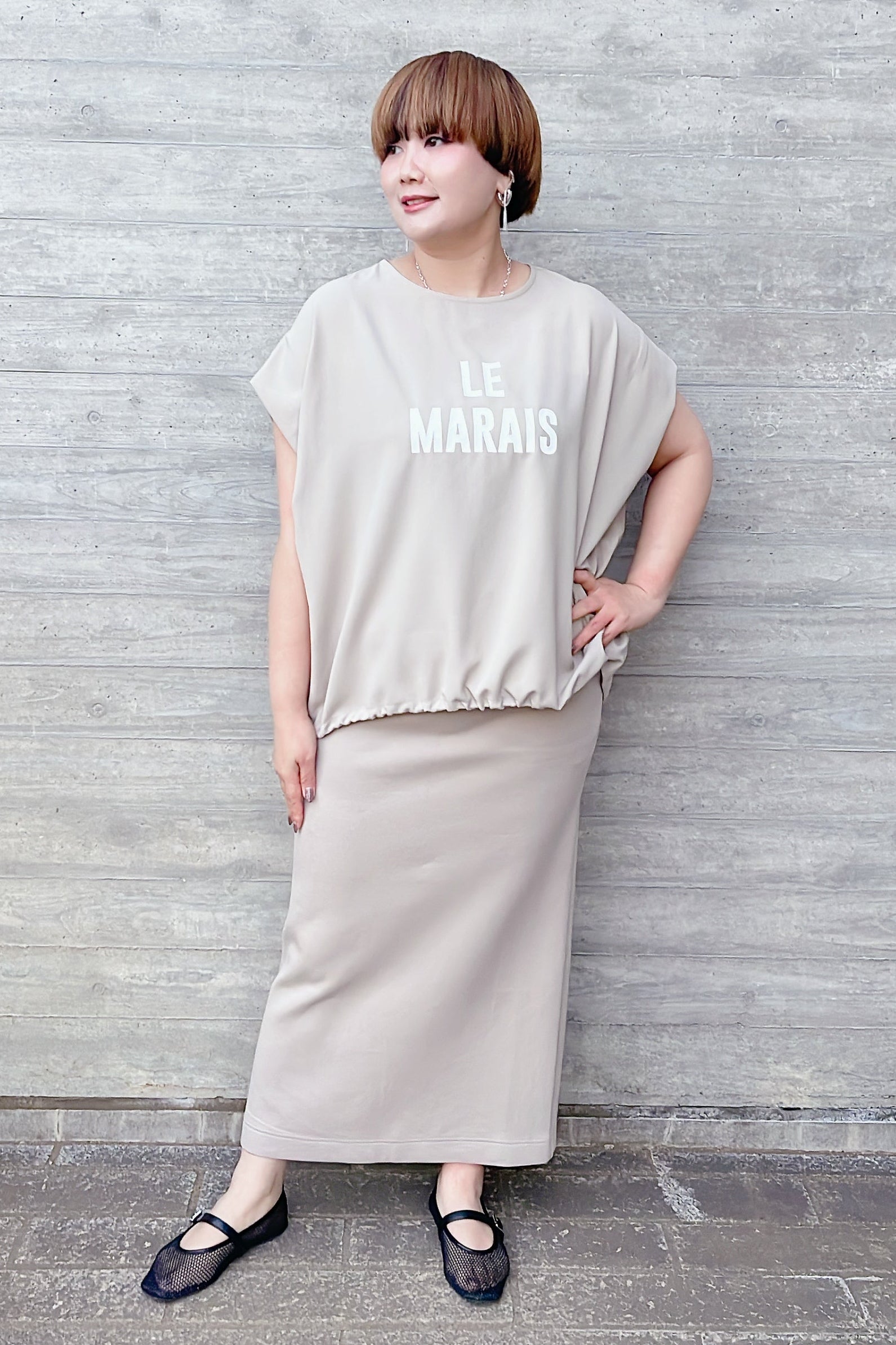 【siro de labonte】LE MARAISタックスリーブプルオーバー/R623309