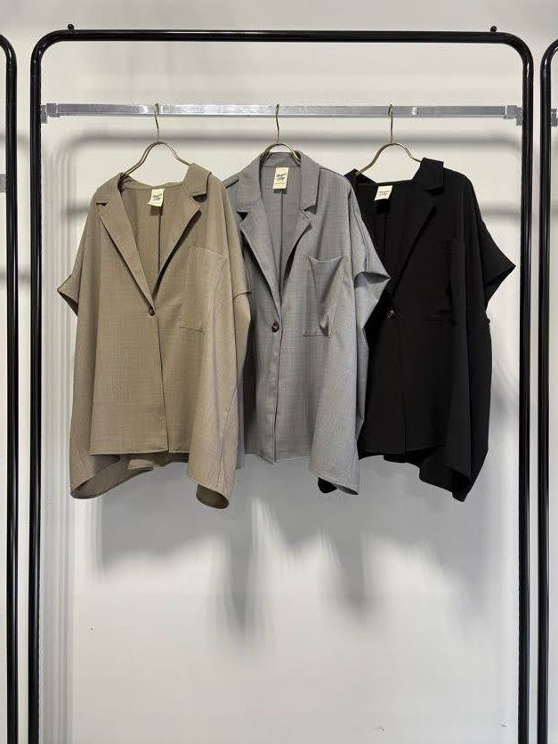 【MARGAUX VINTAGEO】ビッグシルエットジレ/MG JK-27001-S