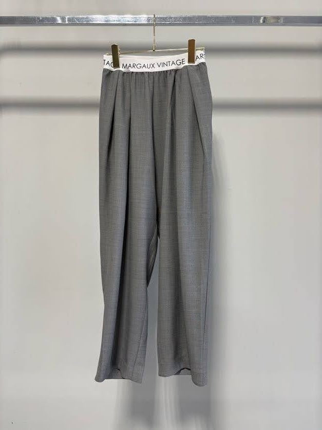 【MARGAUX VINTAGEO】ウエストロゴタックパンツ/MG PT-27003-S