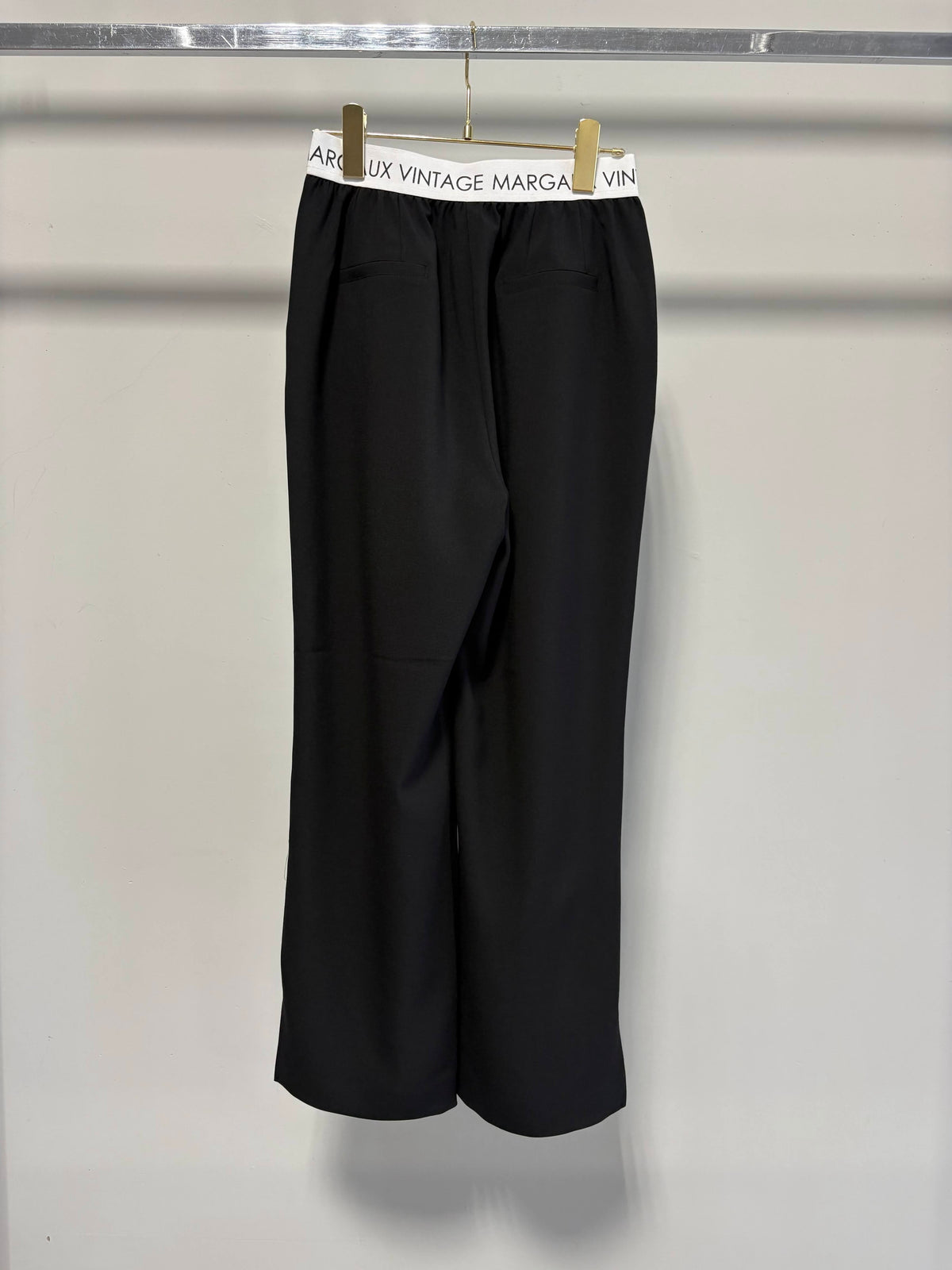 【MARGAUX VINTAGEO】ウエストロゴストレートパンツ/MG PT-27002-S