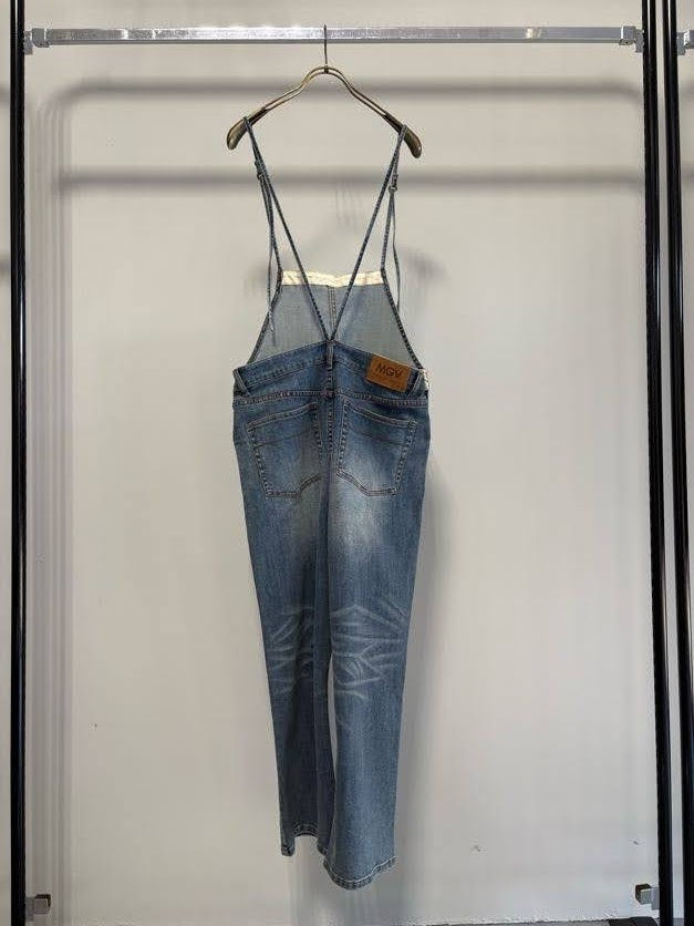 【MARGAUX VINTAGEO】デニムサロペット/MG AL-27016-S
