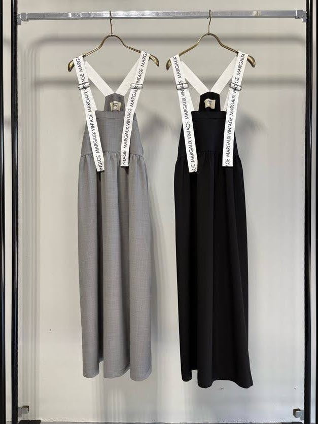 【MARGAUX VINTAGEO】ロゴストラップスカート/MG AL-27019-S