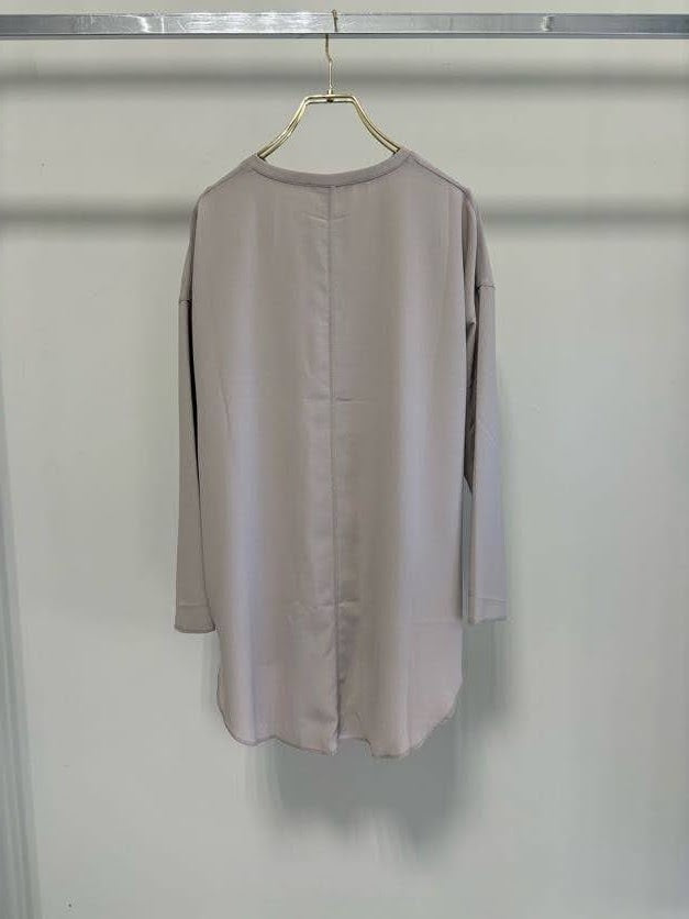 【MARGAUX VINTAGEO】シアーロゴ刺繍ブラウス/MG BL-27020-S