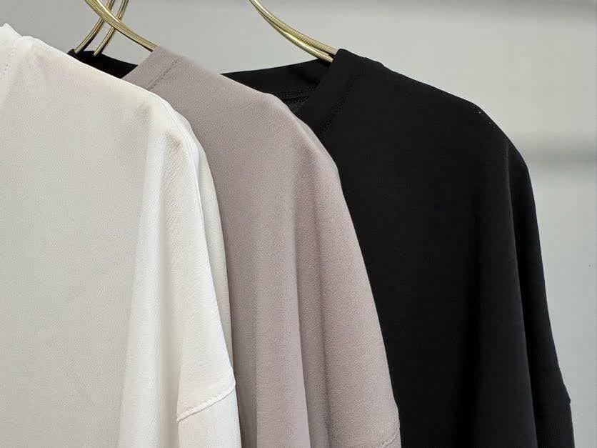 【MARGAUX VINTAGEO】シアーロゴ刺繍ブラウス/MG BL-27020-S