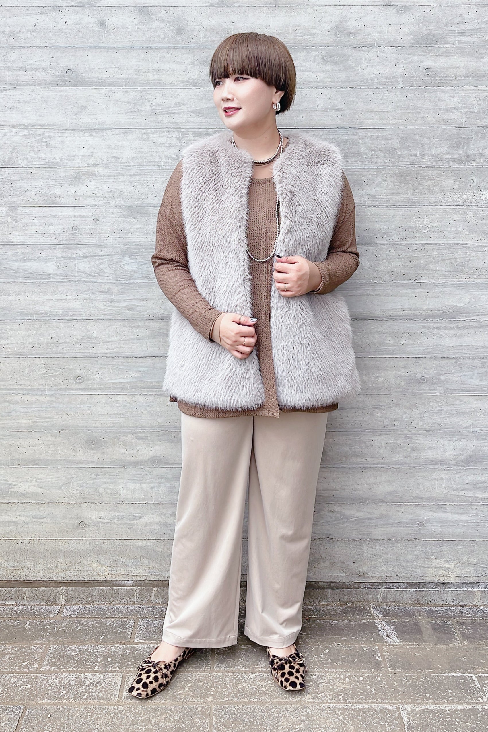 【ATELIER BRUGGE】ファーロングジレ/36AF-05