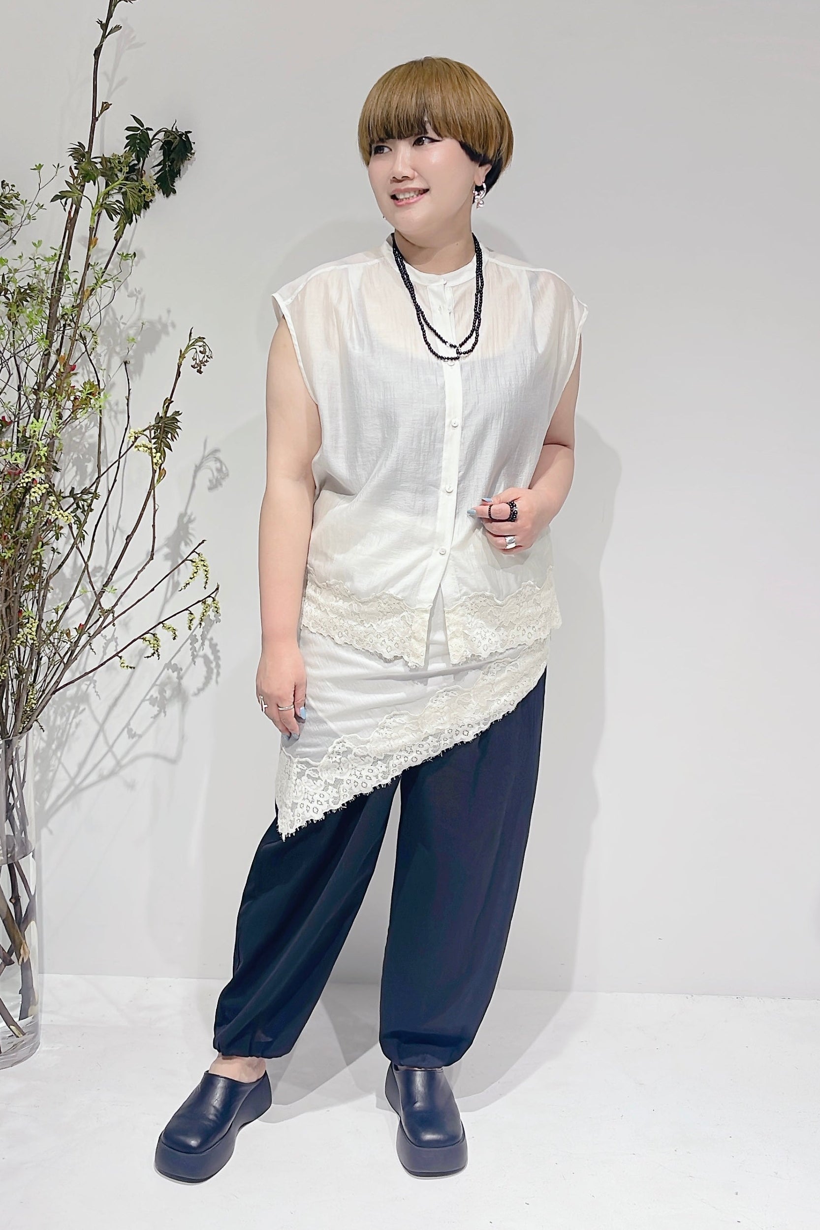 CHIGNON】シアーバルーンパンツ/3863-651BZ