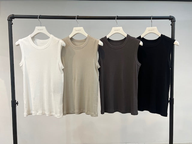 【PRIORITY】タンクトップ/P61150TW