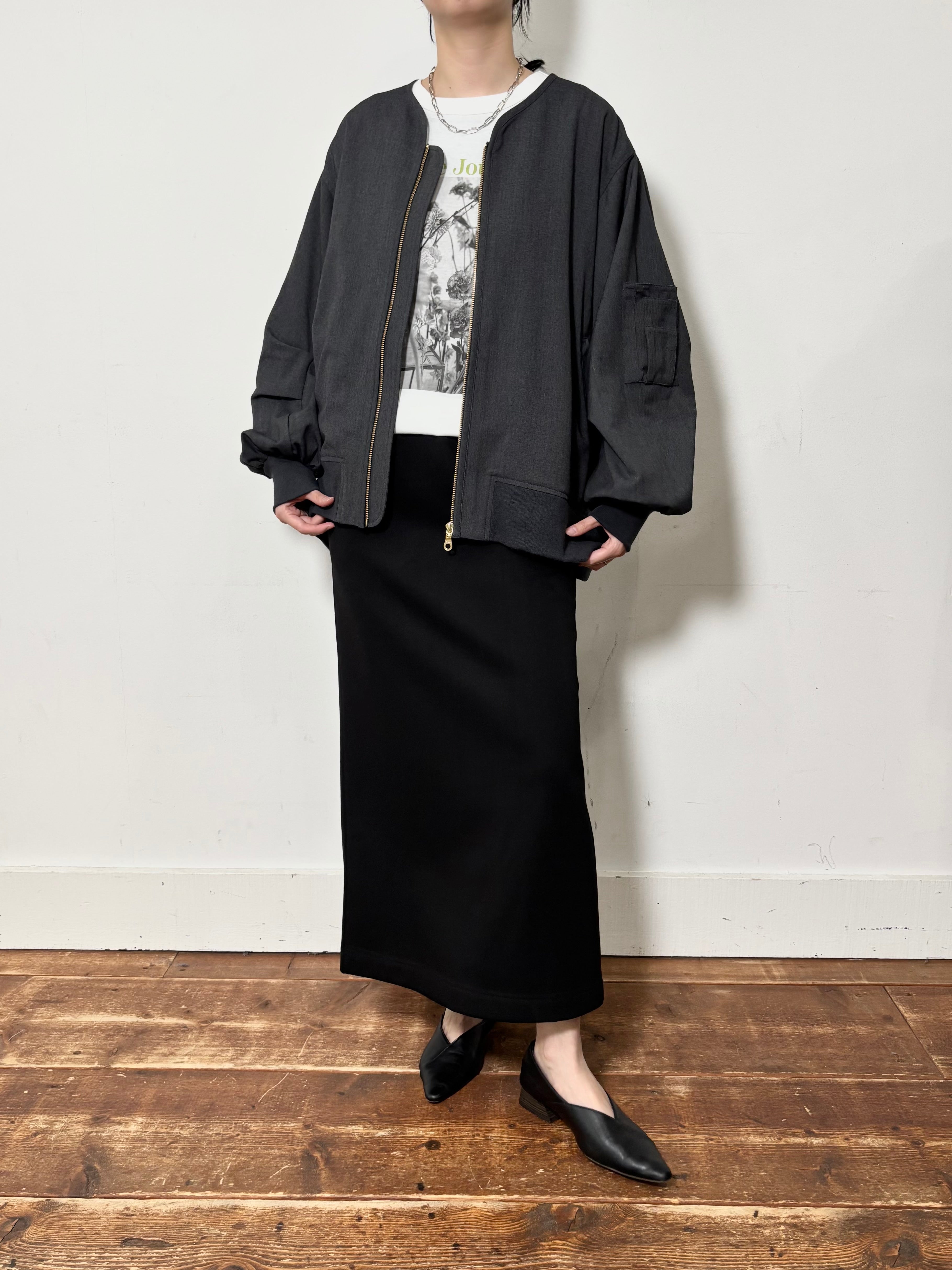 【siro de labonte】ultra warm裏起毛ペンシルスカート/R553215