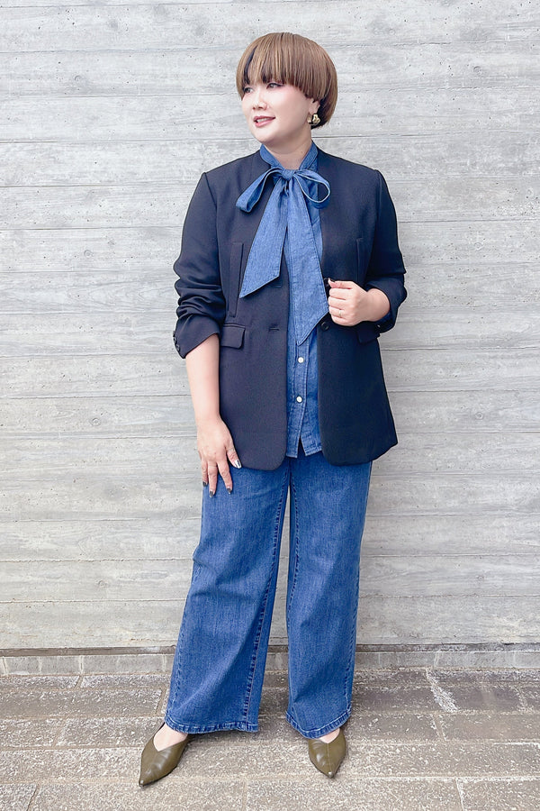 【Dignite Collier】メッシュボンディングジャケット/80256112