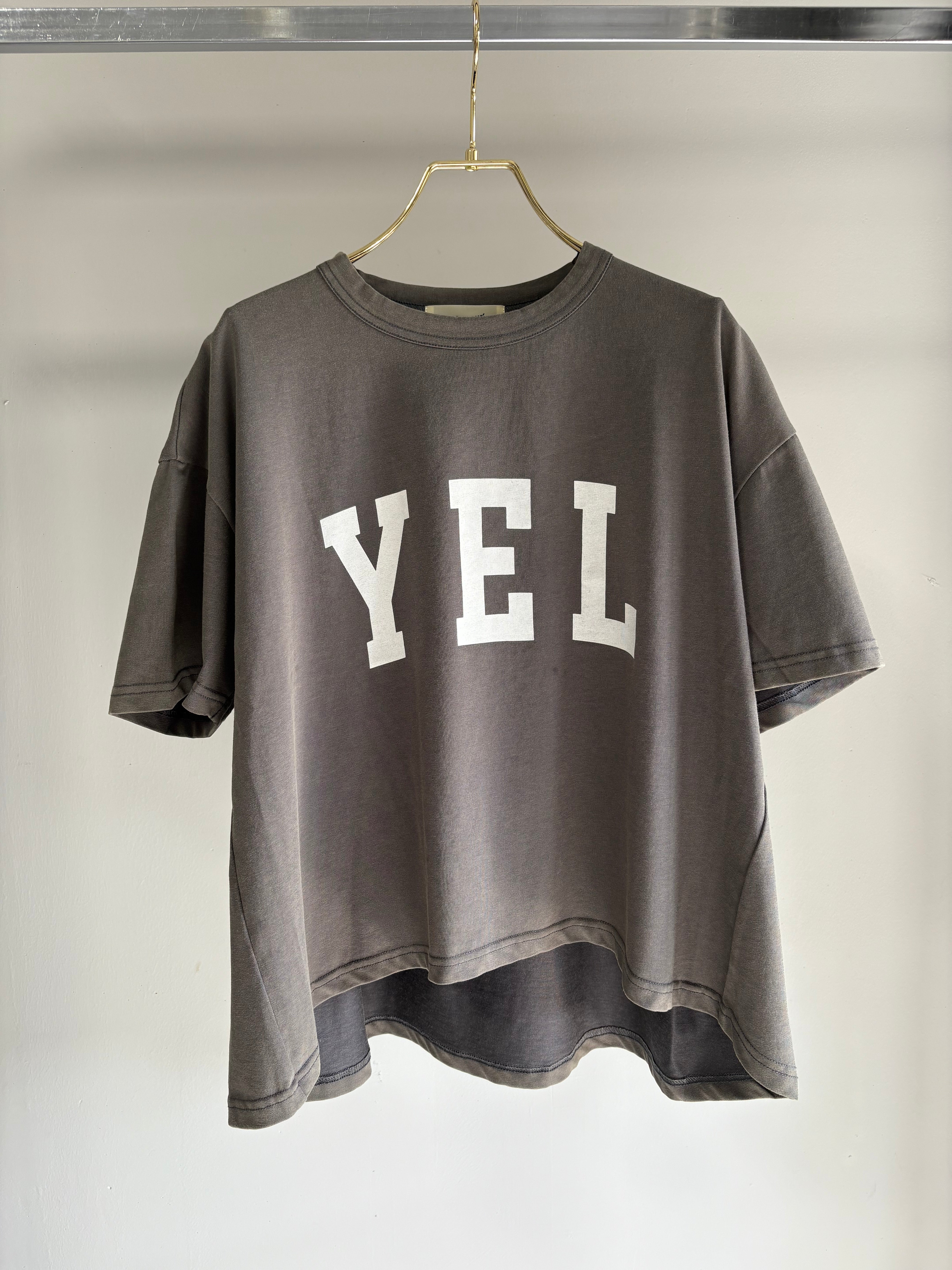【MARGAUX VINTAGE】YEL Tシャツ(パウダー加工)/MG CT-26033-S