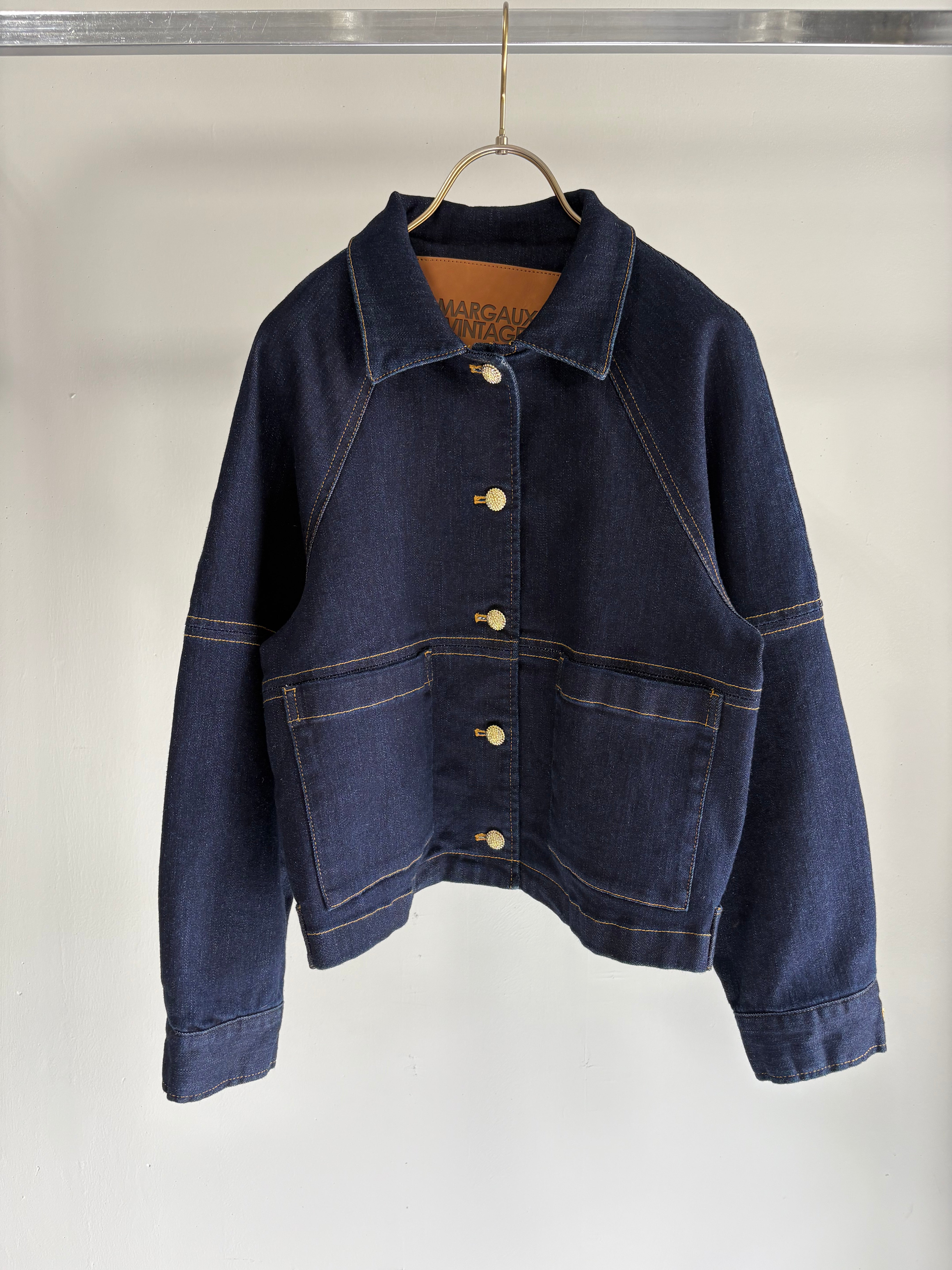 【MARGAUX VINTAGE】衿付きGジャン/MG JK-26035-S