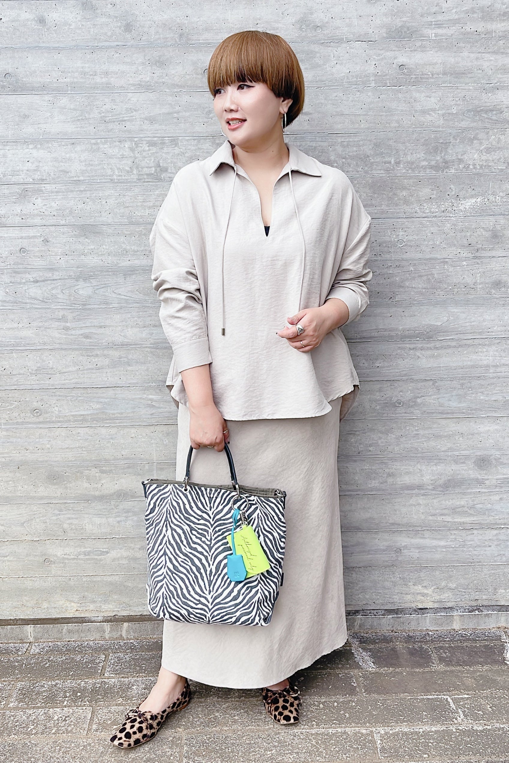 【story.】ポリエステルリバーシブルストレージトートM/3A-1854-4