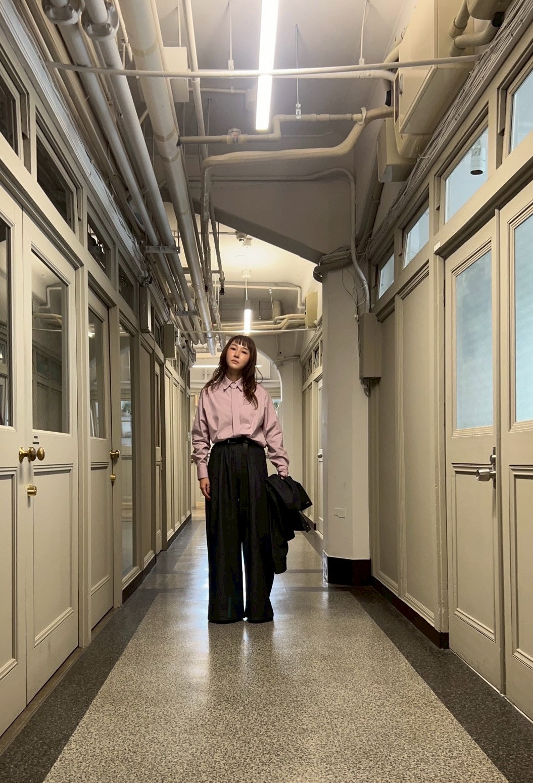 【PRIORITY】ベルトパンツ/P61061AI