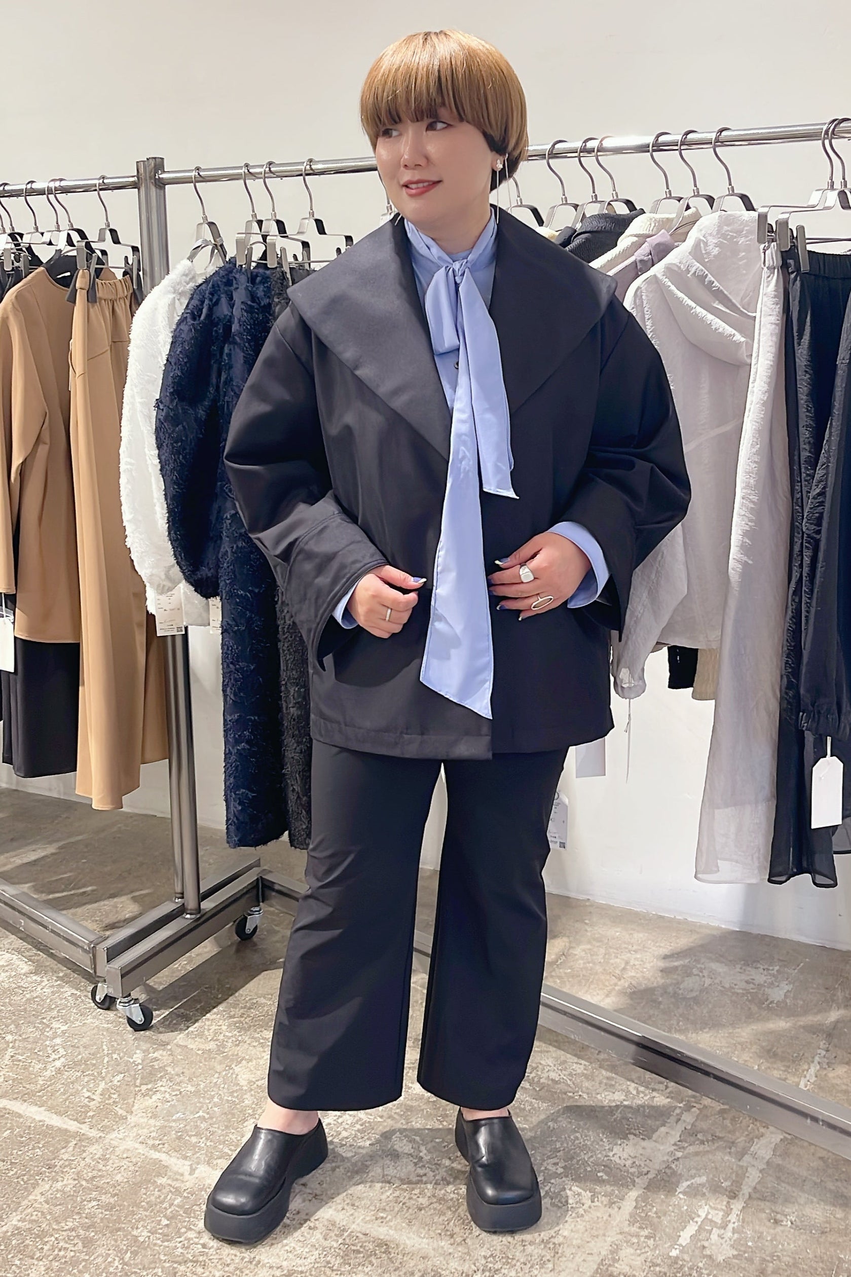 【STELLA CIFFON】シロスパンT/Cツイルコート/ST3-27103