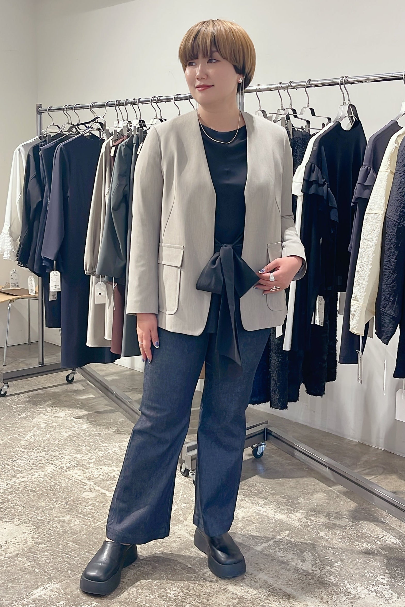 【STELLA CIFFON】ウォースフィルツイルジャケット/ST4-26107