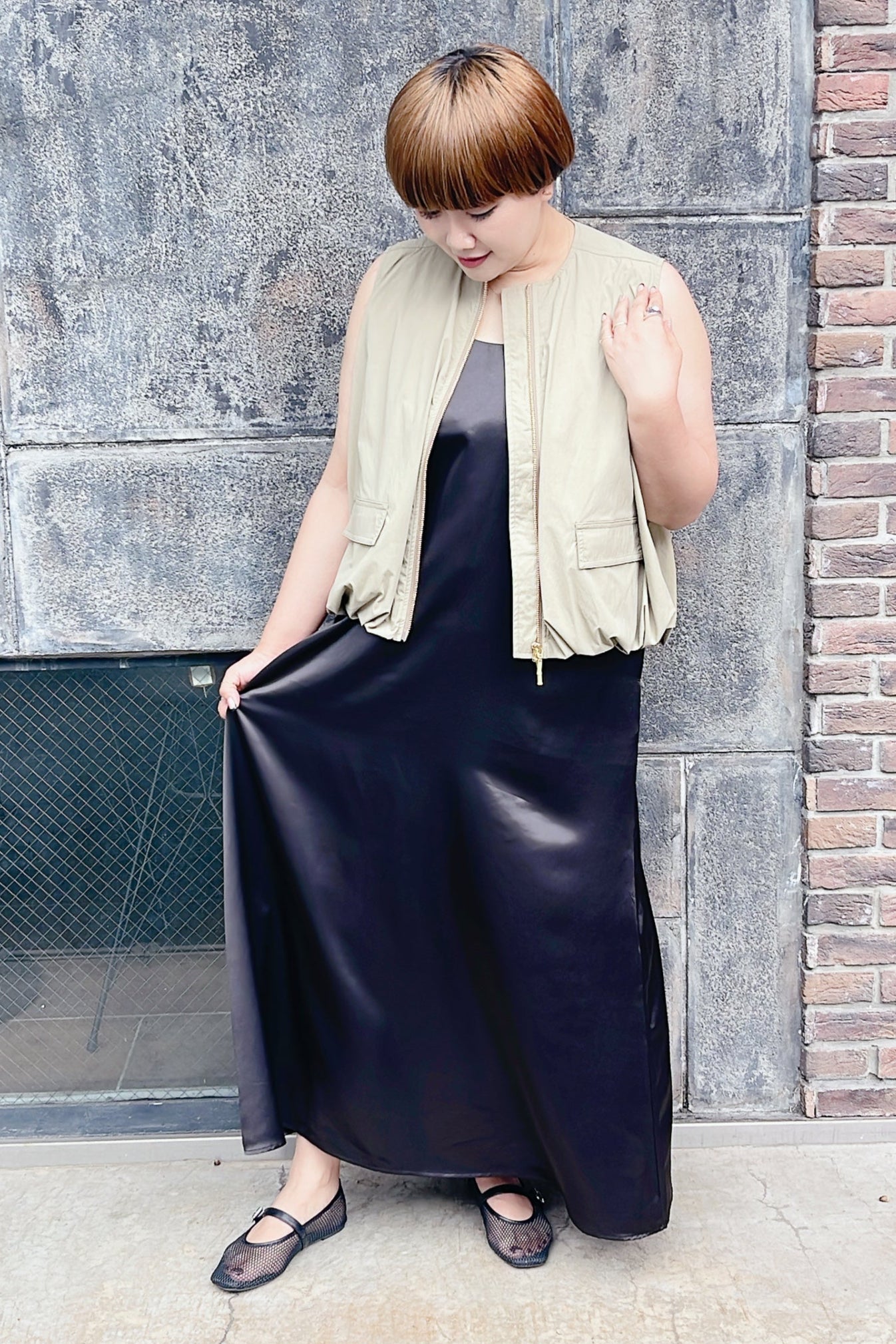 【siro de labonte】デザインベスト/R613307